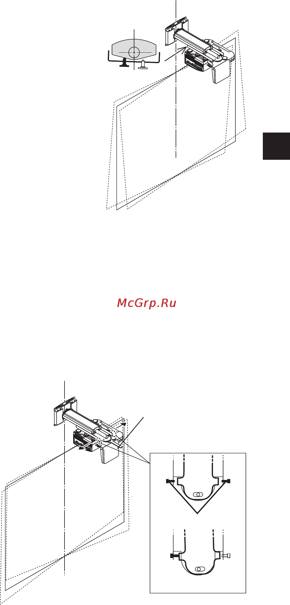 Nec U310W [13/192] Adjust the horizontal tilt of the projector