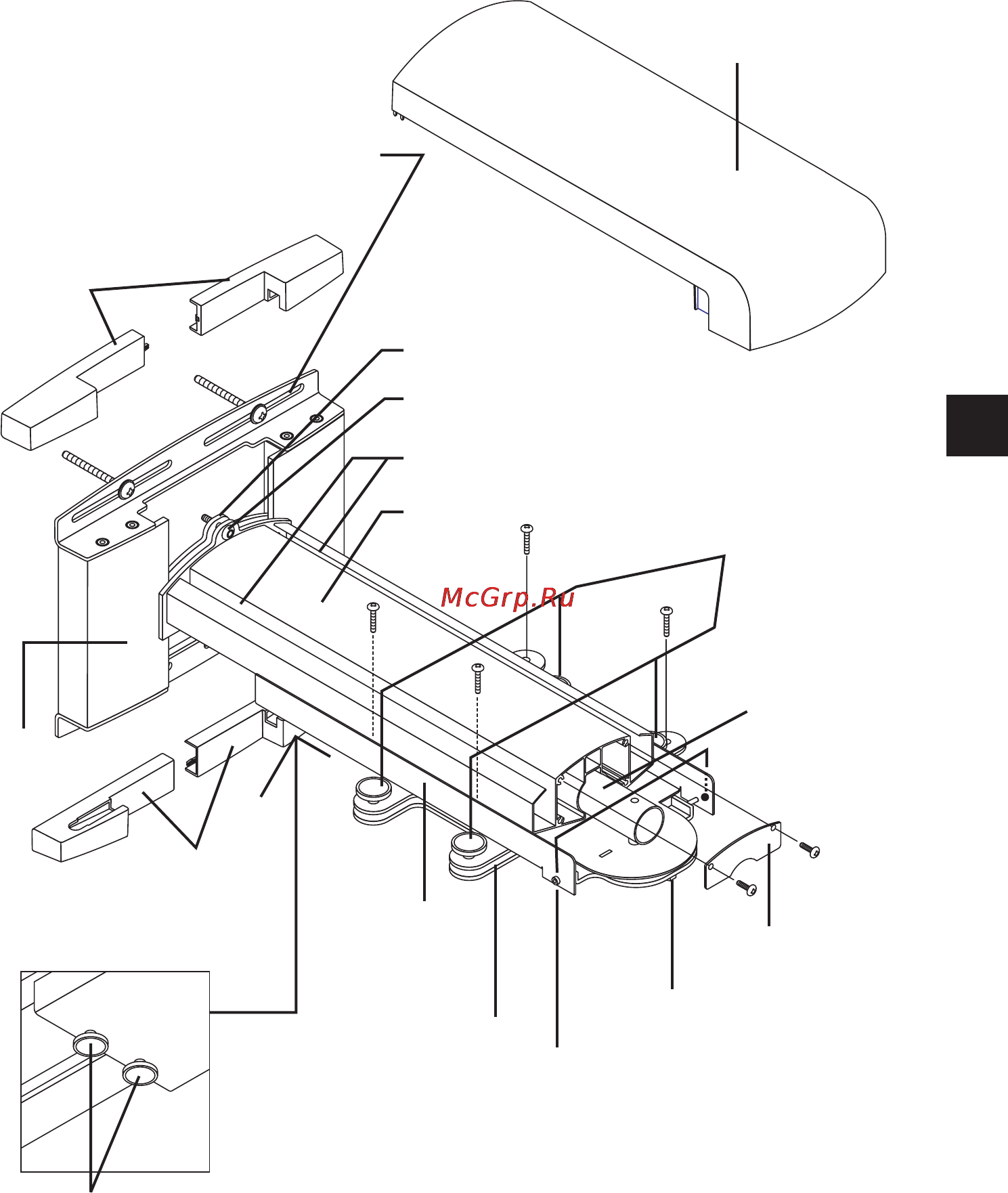 Nec U310W [53/192] Nome delle parti
