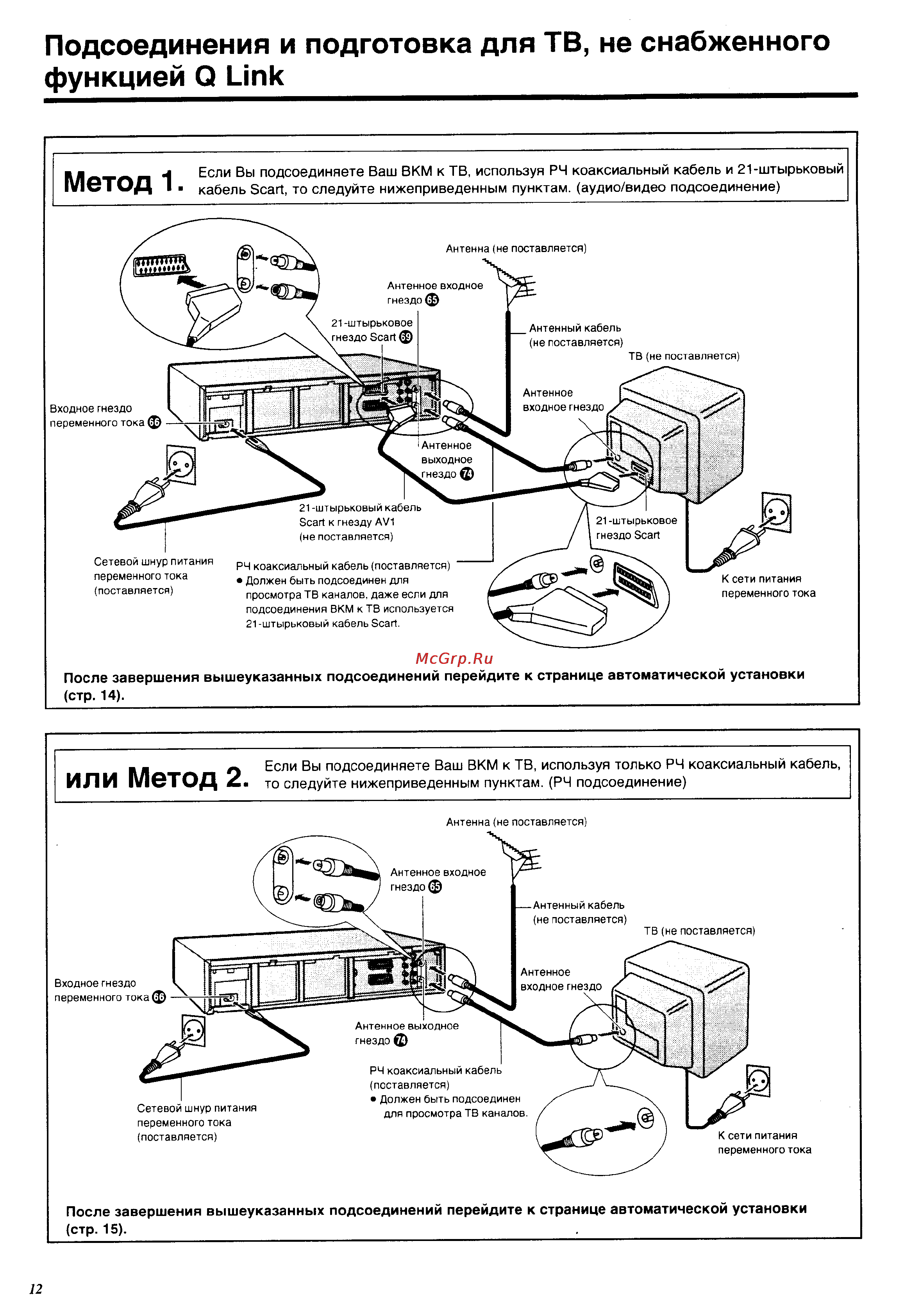 Panasonic NV-HS960EE [12/64] Метод 1