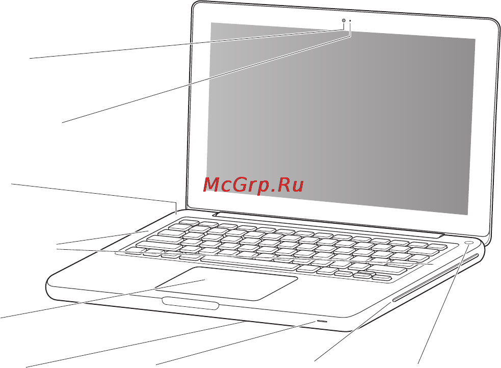 Apple MacBook MC516RS ⁄ A [20/88] Основные функции macbook