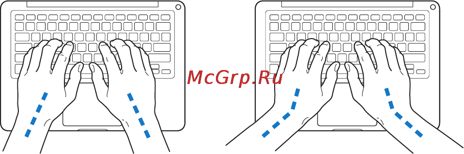 Apple MacBook MC516RS ⁄ A [78/88] Правила эргономики