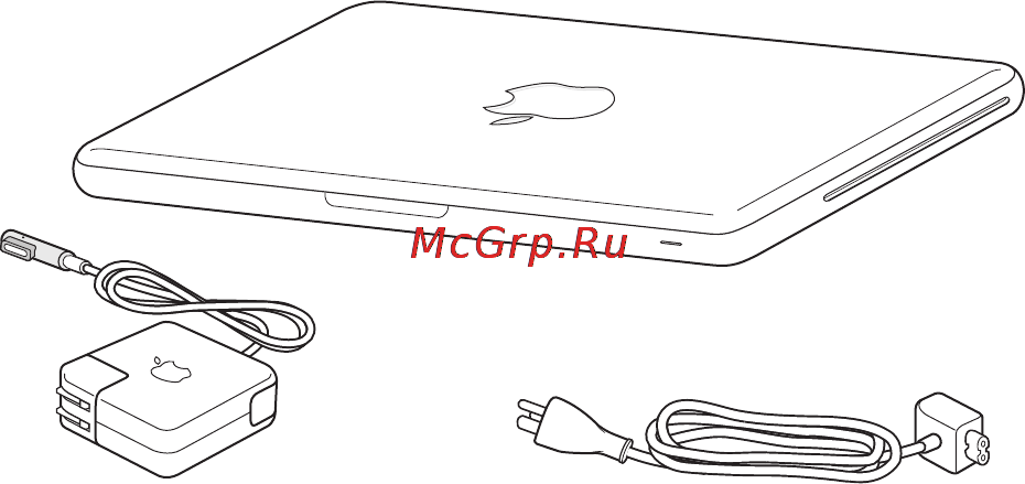 Apple MacBook MC516RS ⁄ A [9/88] Комплект поставки