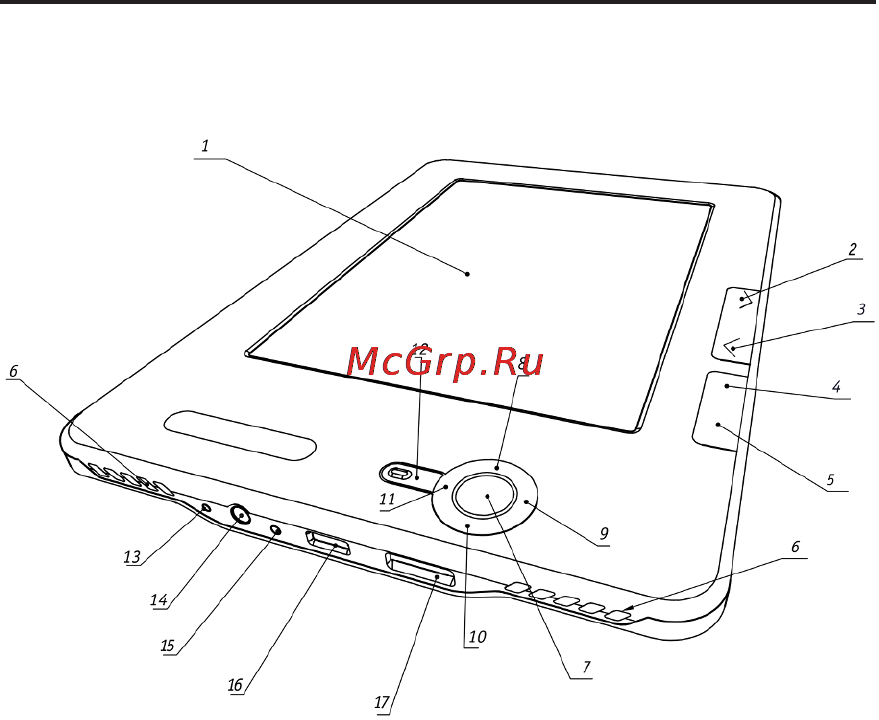 PocketBook Pro 612 [5/121] Внешний вид
