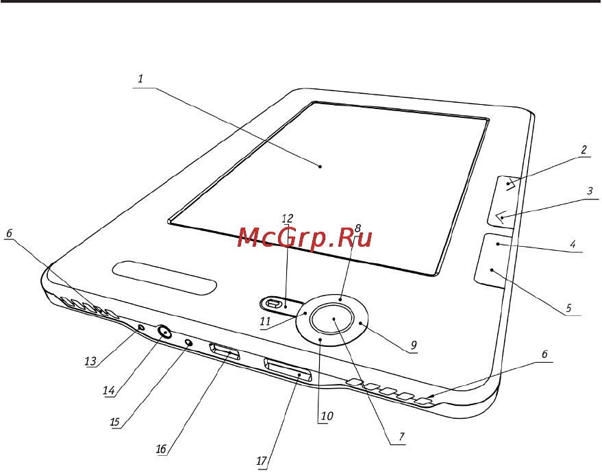 PocketBook Pro 602 [5/114] Вид спереди