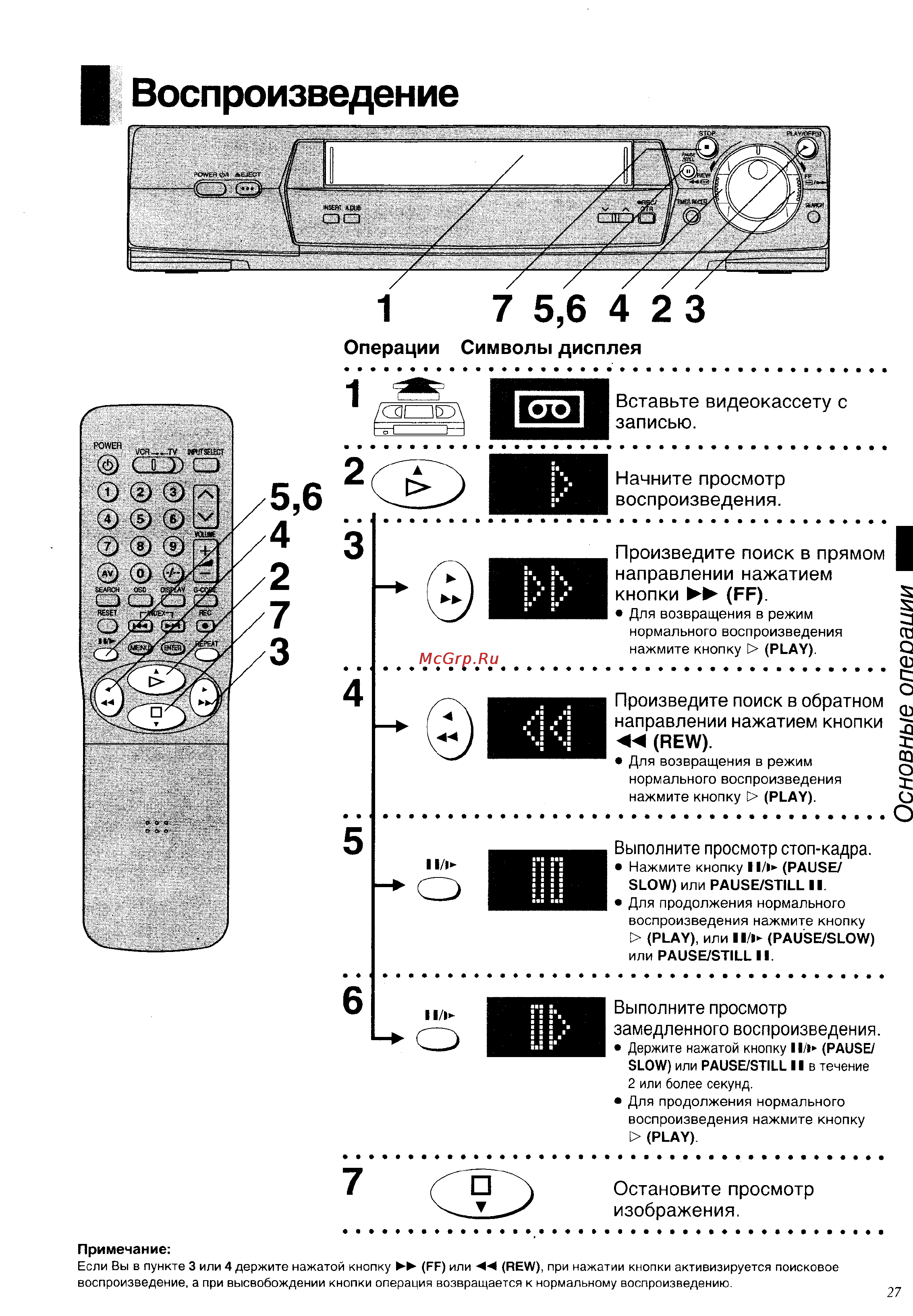 Panasonic NV-FJ700AU [27/48] 7 5 6 4 2 3