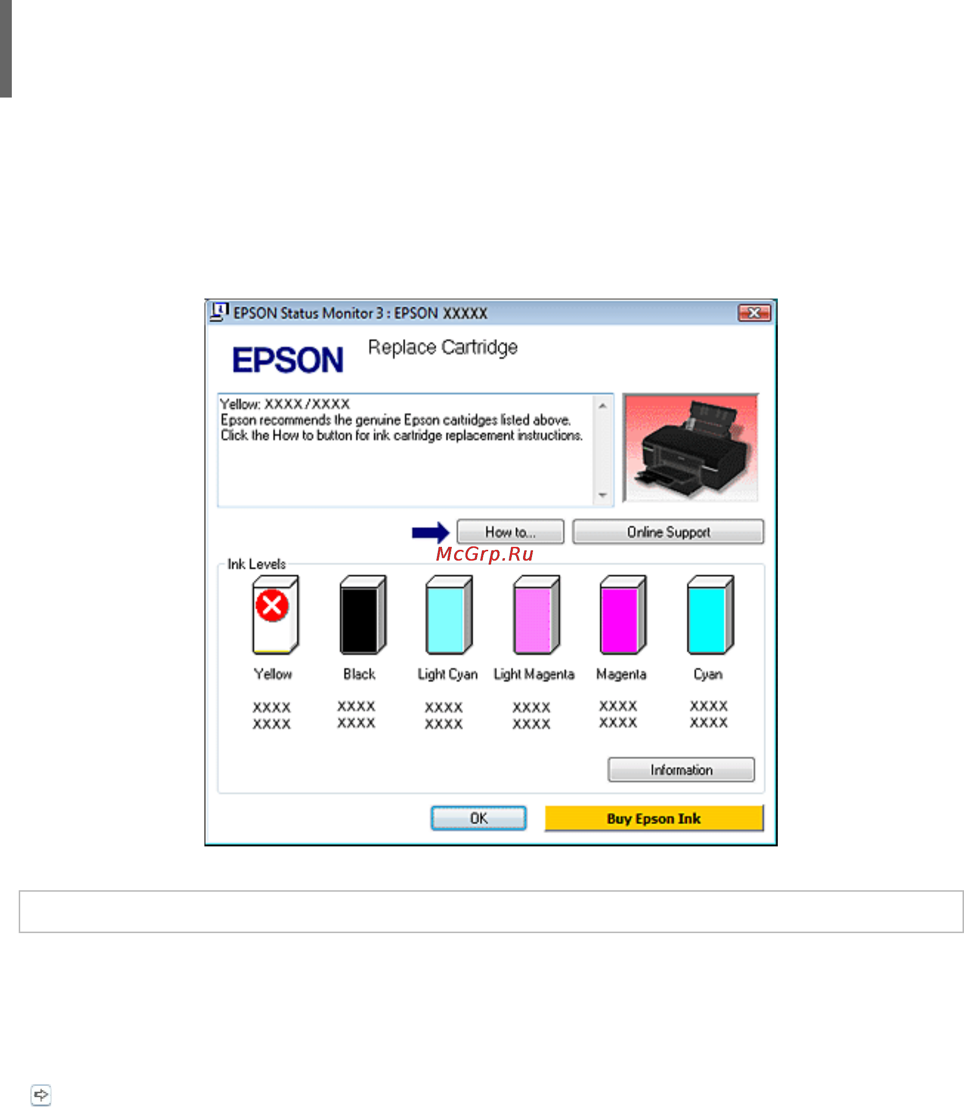 Epson Stylus P50 Инструкция по эксплуатации онлайн [67/85] 15128