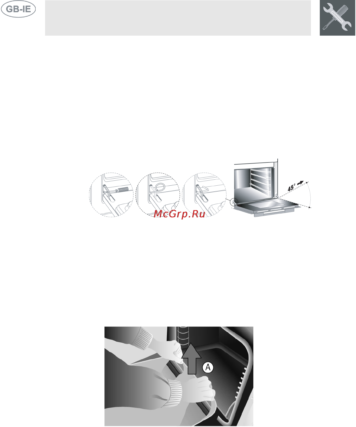 Smeg S45MFX2 [22/26] Instructions for the installer