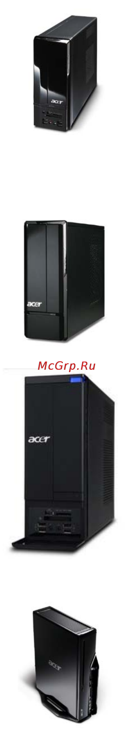 Acer ASPIRE X3960 (PT.SFFE1.012) Инструкция по эксплуатации онлайн [14/23] 15163