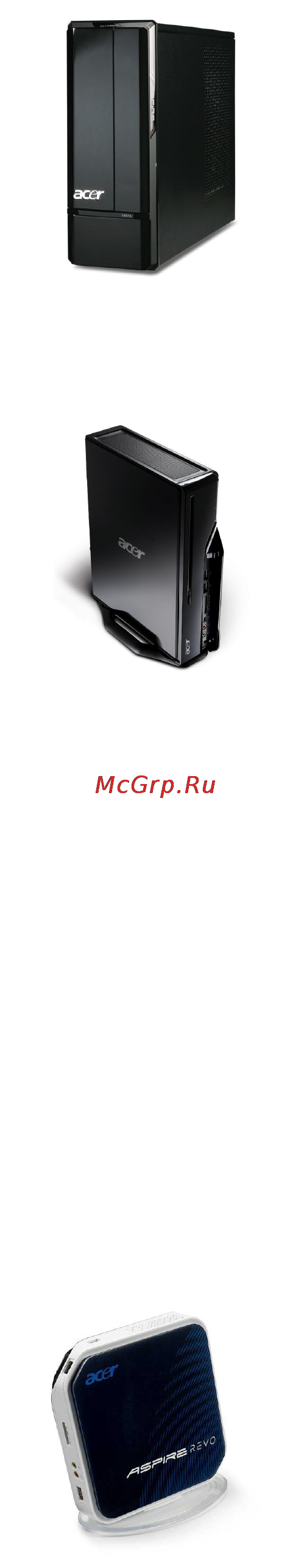 Acer ASPIRE M3400 (PT.SE0E1.018) Инструкция по эксплуатации онлайн [14/22] 15188