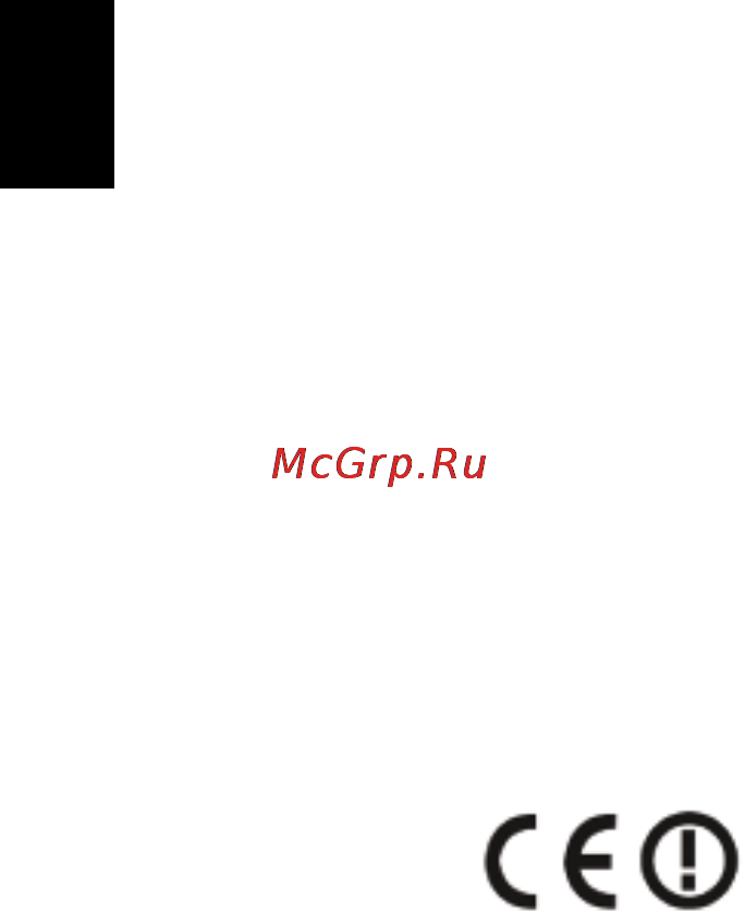 Acer ASPIRE G3600 PREDATOR [28/32] Европейский союз ec