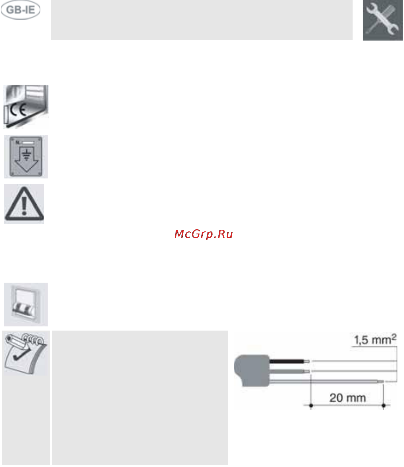Smeg SC45MF2 [25/27] Instructions for the installer