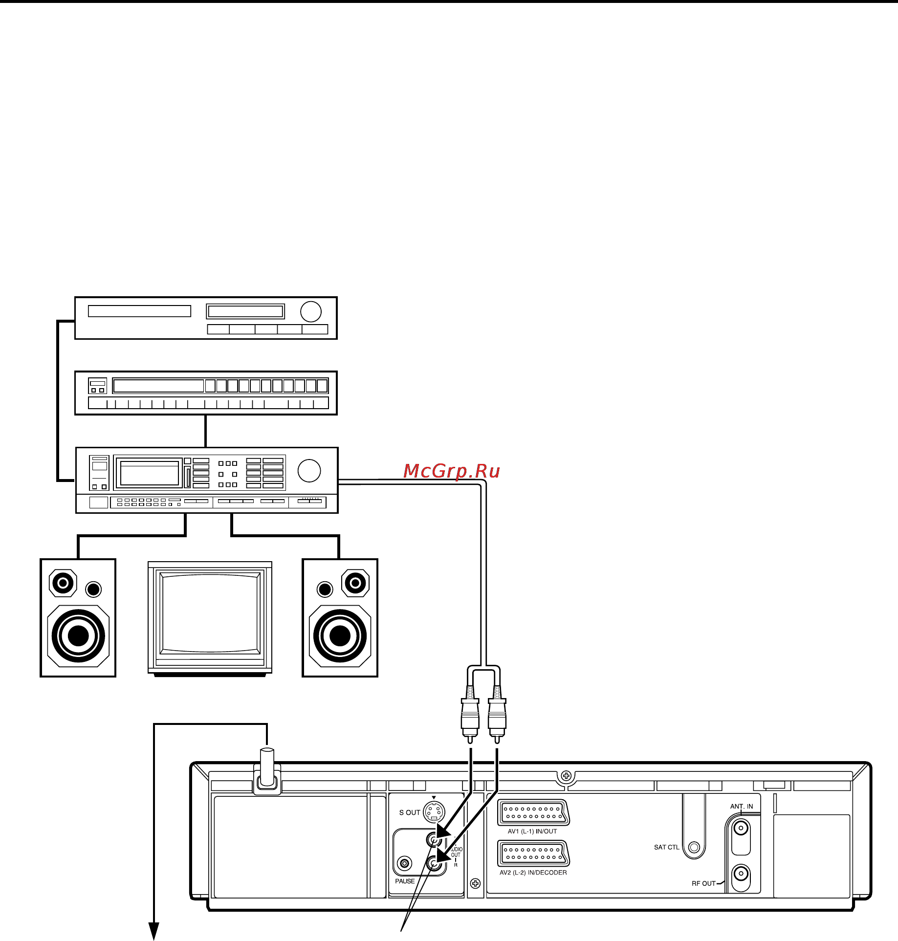 JVC HR-S7711EU [48/68] Подключение использование стереосистемы