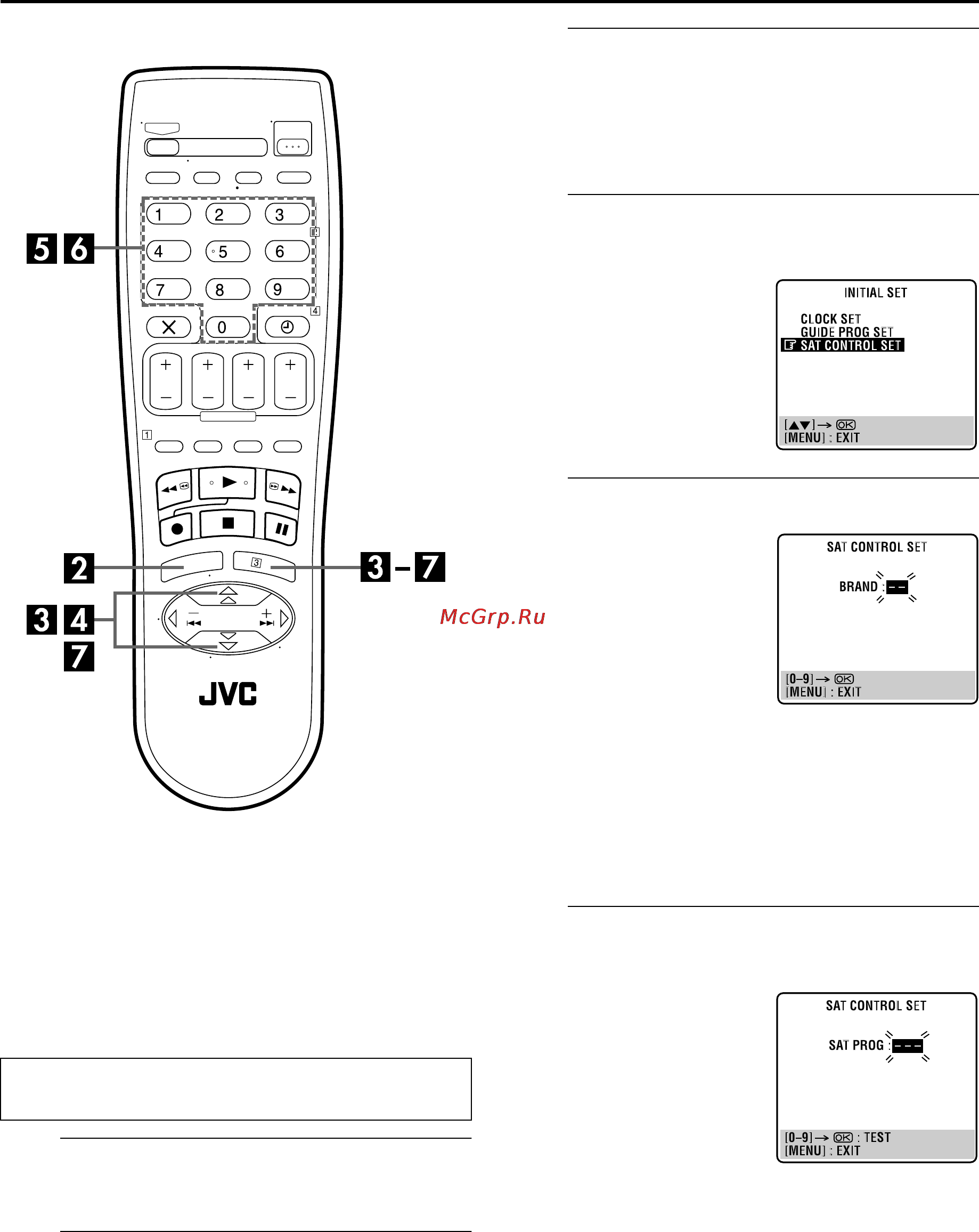JVC HR-S6852EU [16/68] Установка марки и канала спутникового тюнера