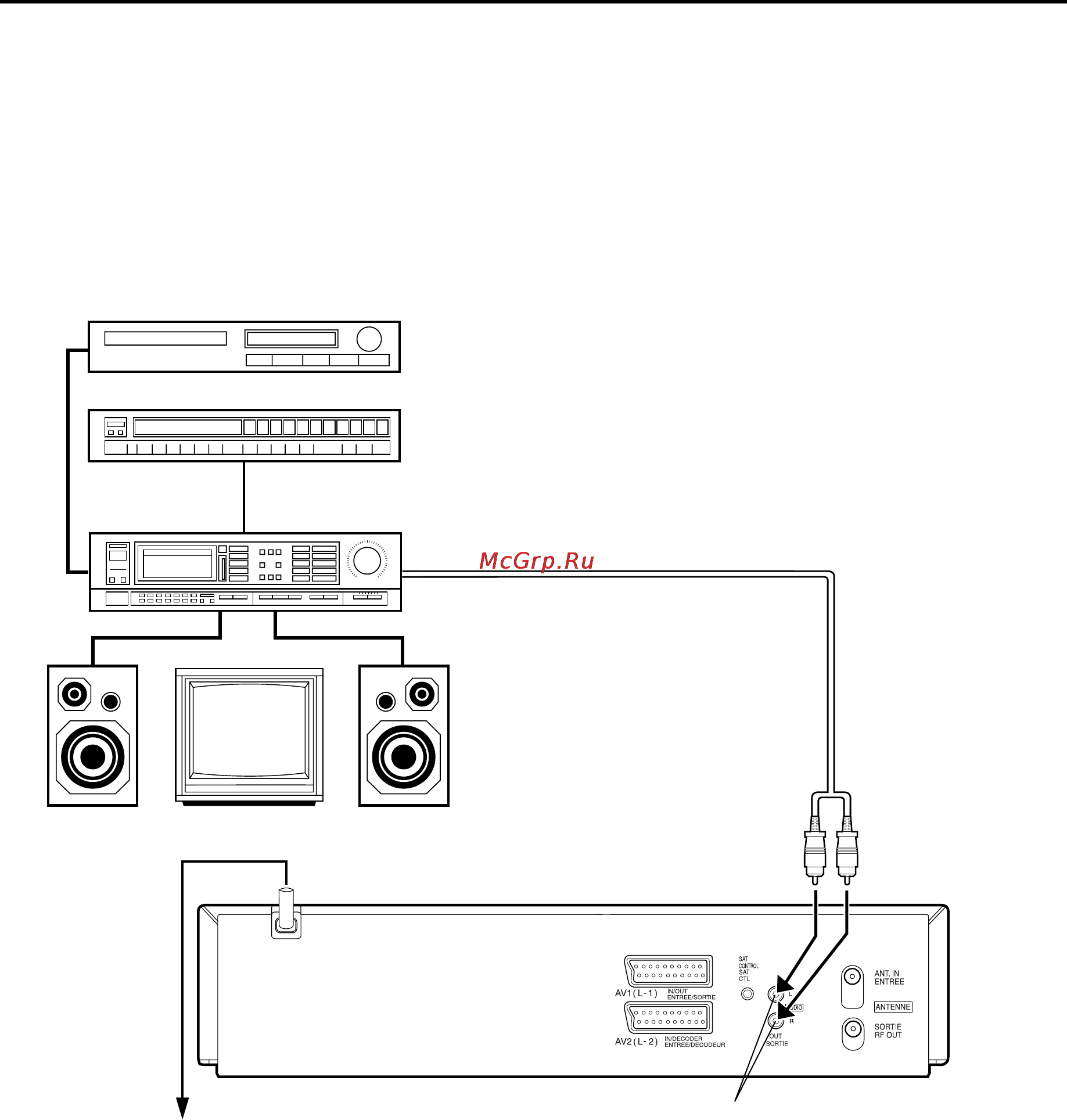 JVC HR-S6850EU [46/68] Подключение использование стереосистемы