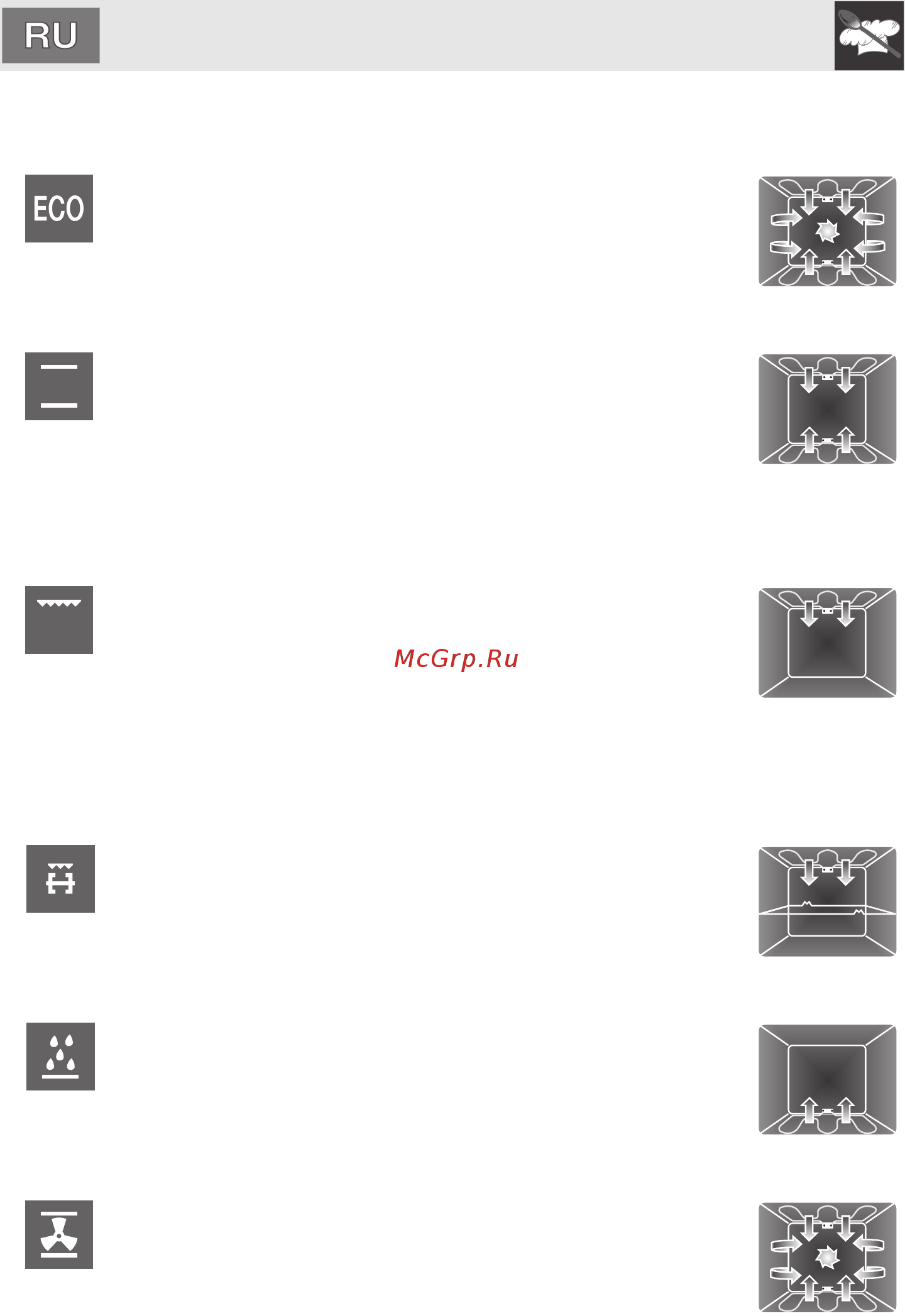 Smeg SC805AVO9 [22/50] Инструкции для пользователя
