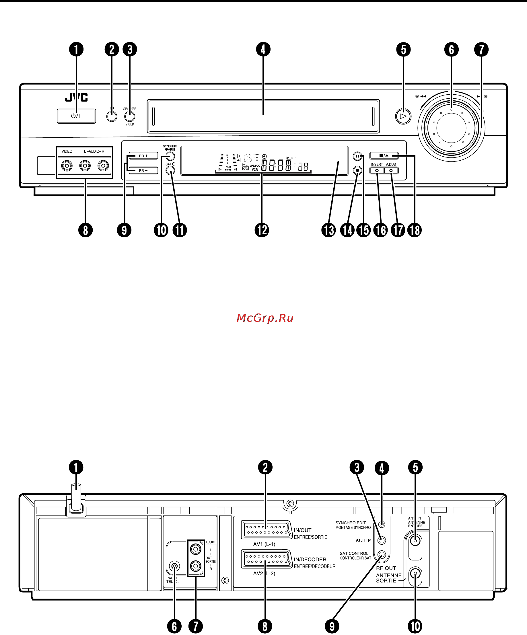 JVC HR-J870EU [4/76] Вид спереди