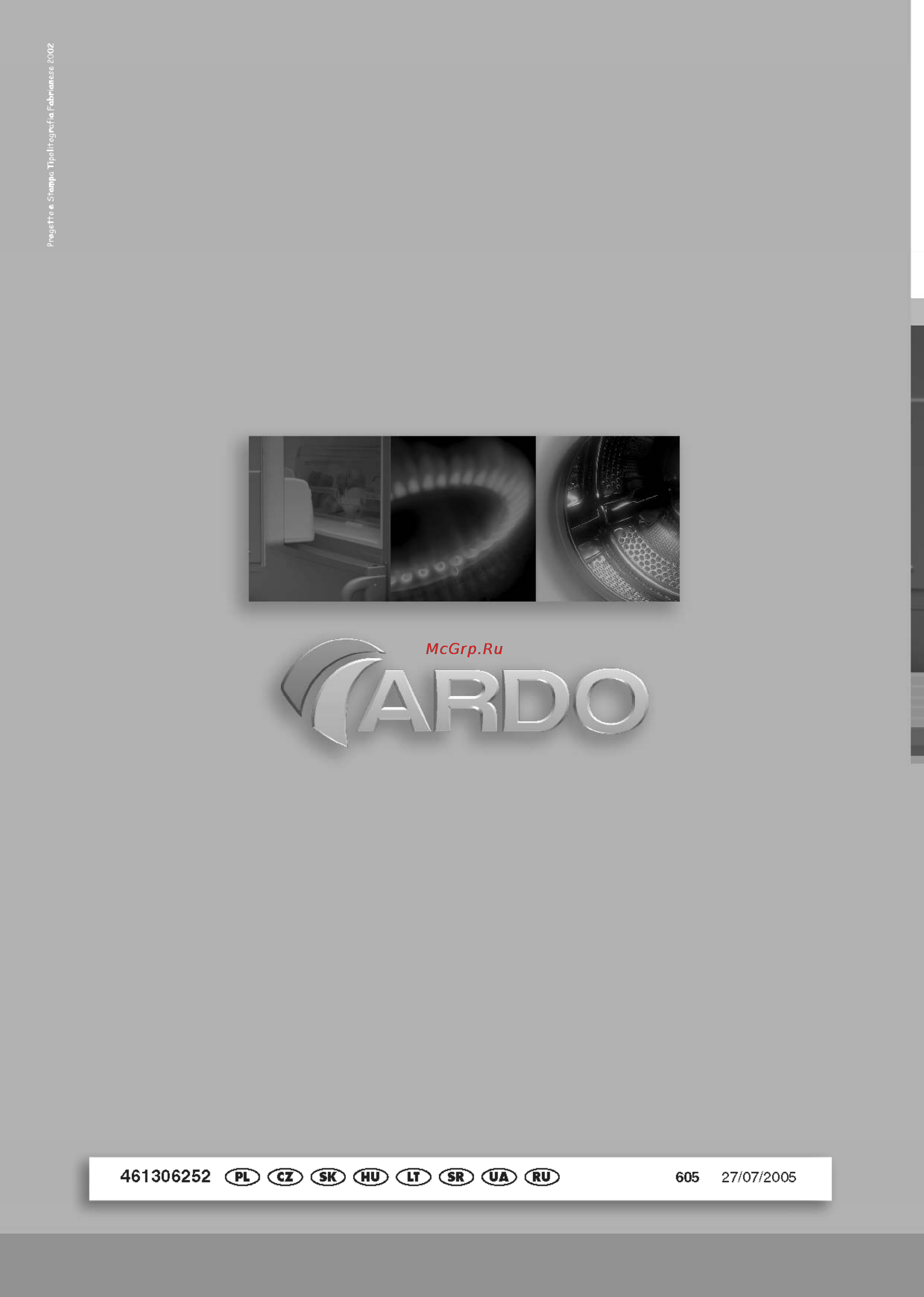 Ardo FR 12 SA Инструкция по эксплуатации онлайн [40/40] 15353