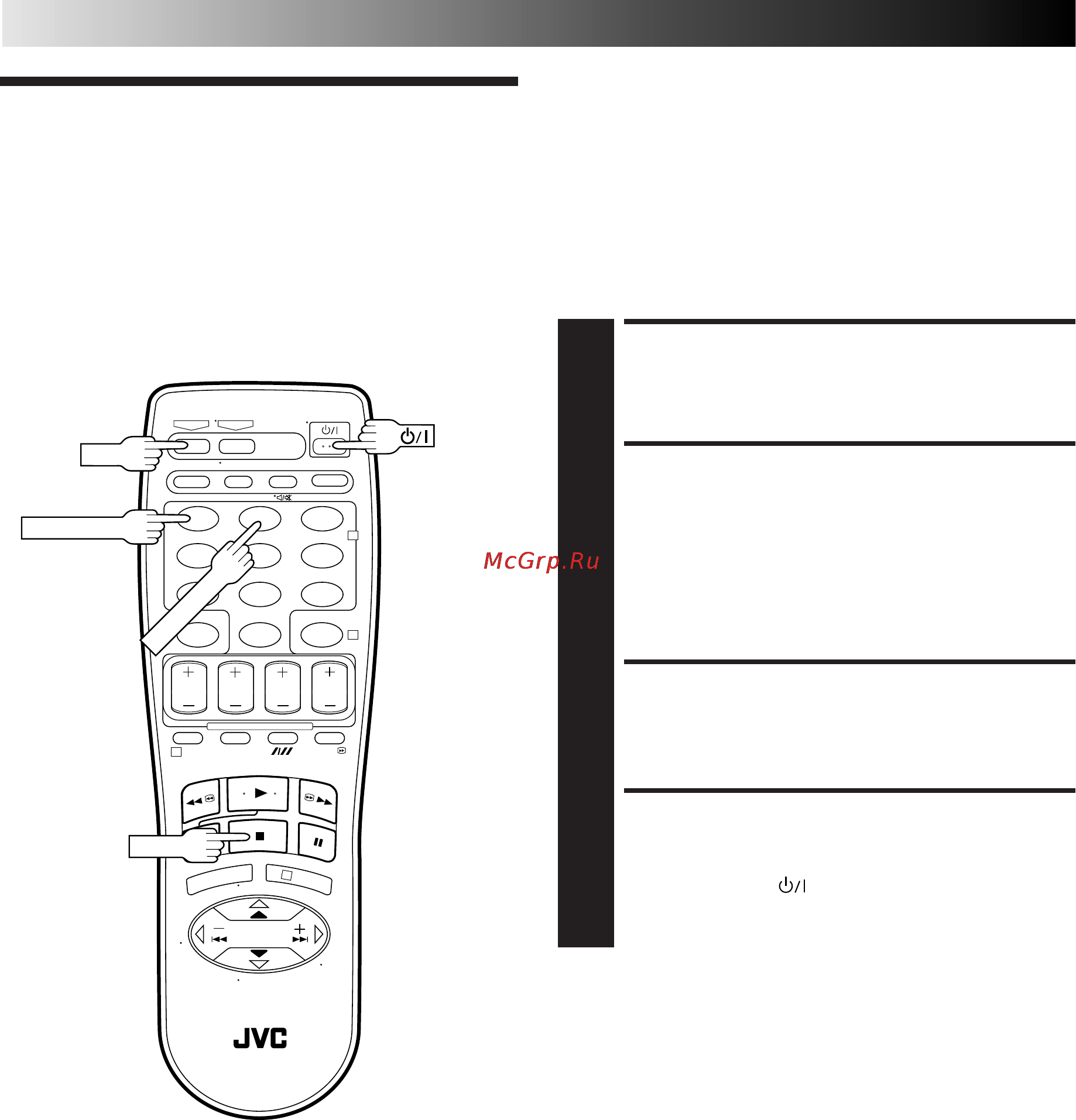 JVC HR-J268EE [28/48] Функции дистанционного управления