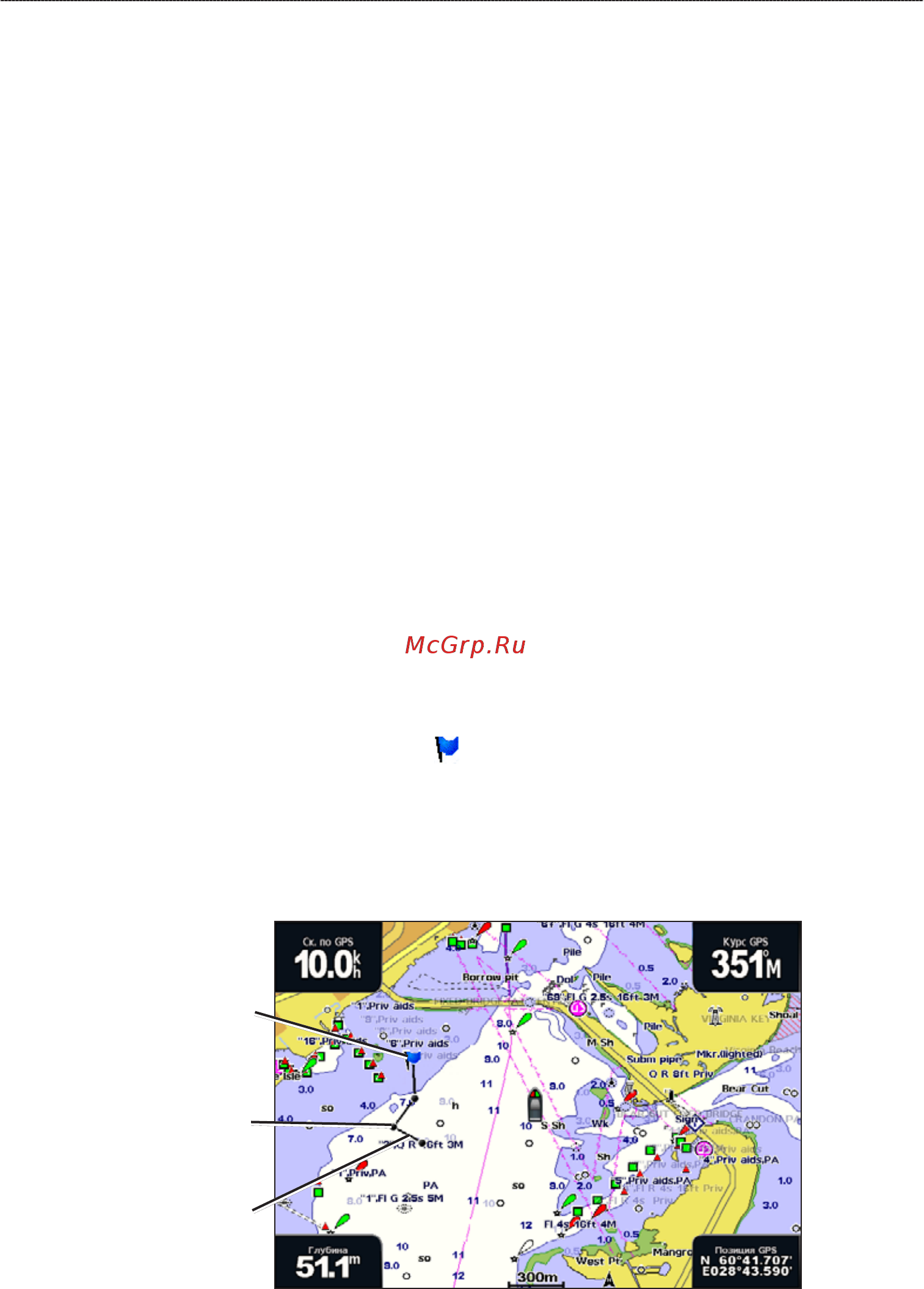 Garmin GPSMAP 6008 [117/132] Изменение информации в отчете о местоположении
