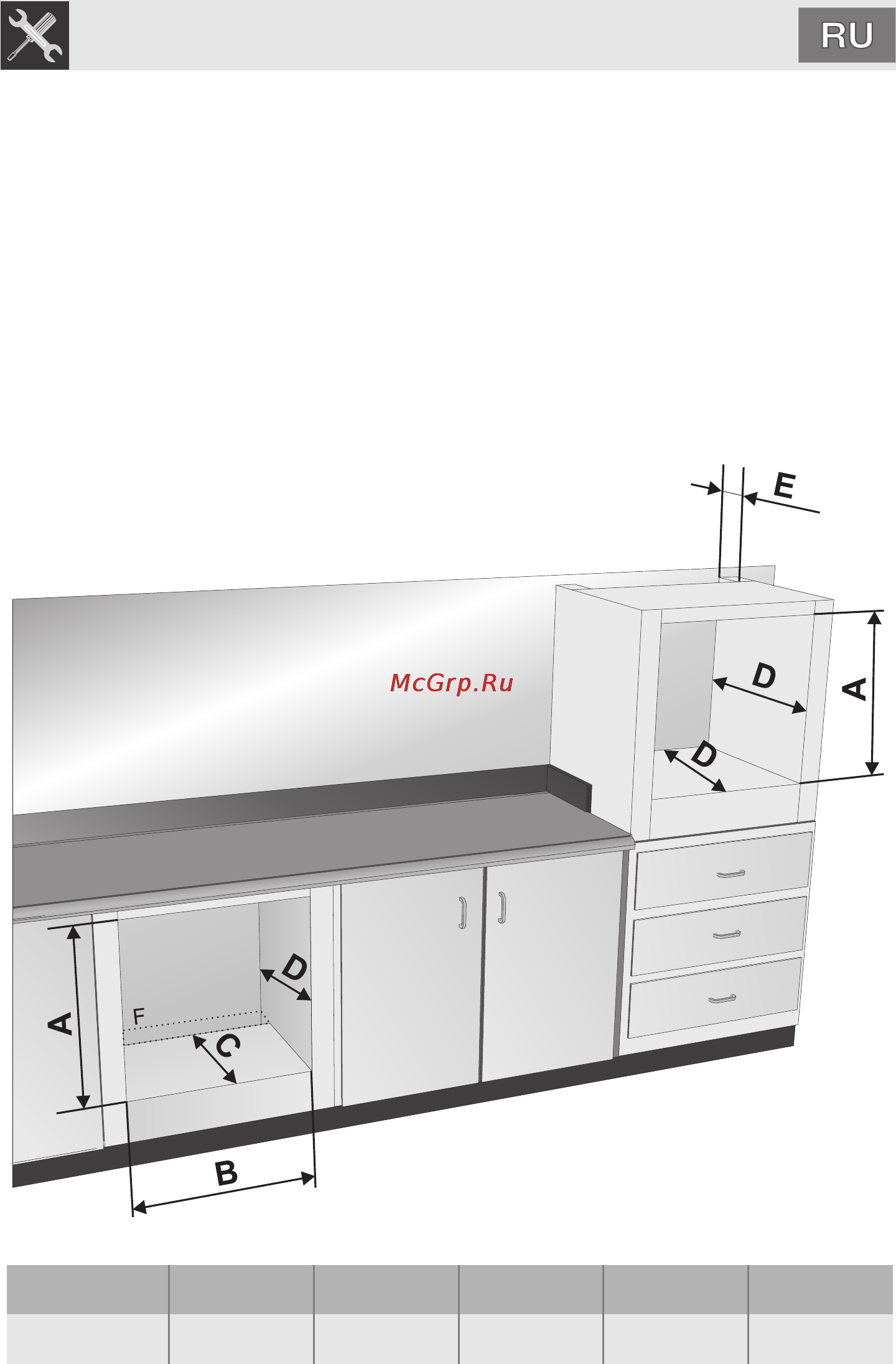 Smeg SC750AO-8 [35/36] Инструкция для установщика
