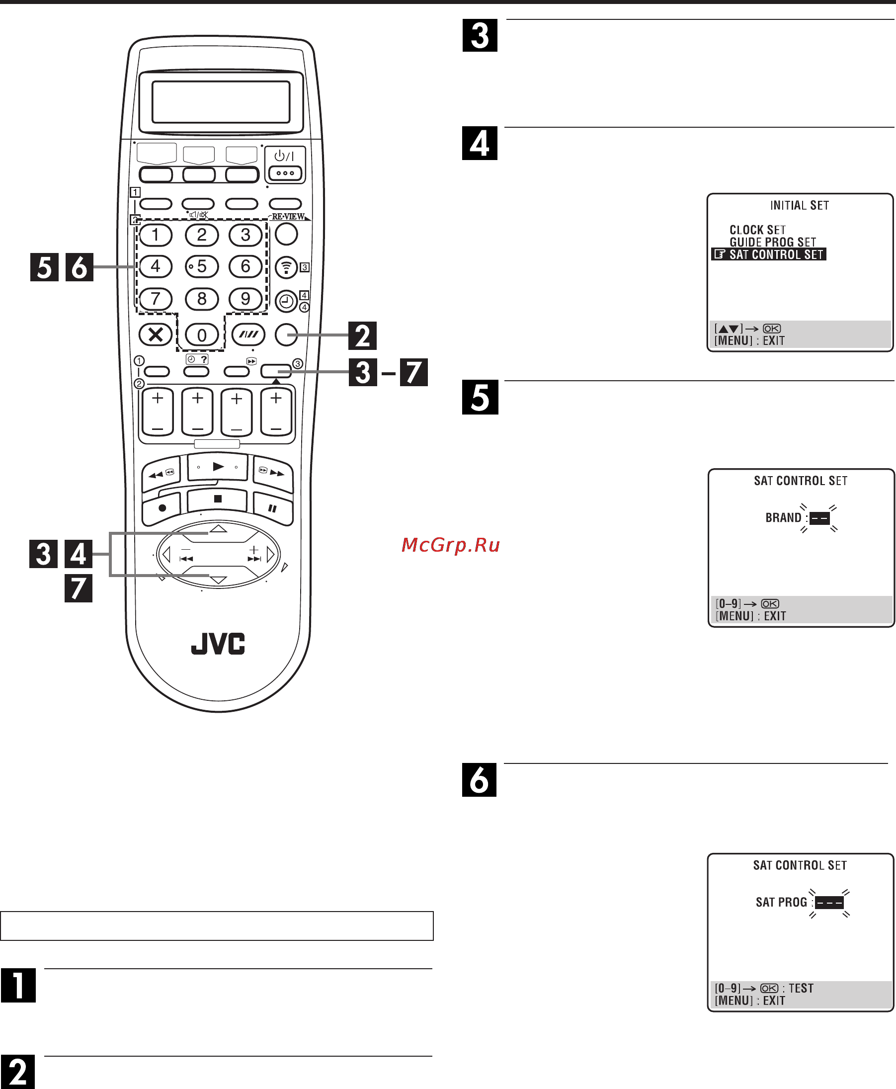 JVC HR-DVS3EU [18/92] Выберите производителя спутникового