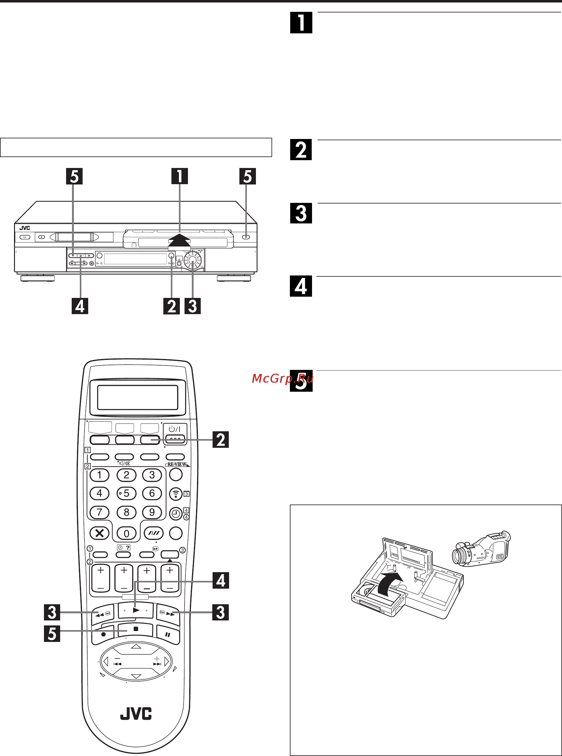 JVC HR-DVS3EU [20/92] Основы