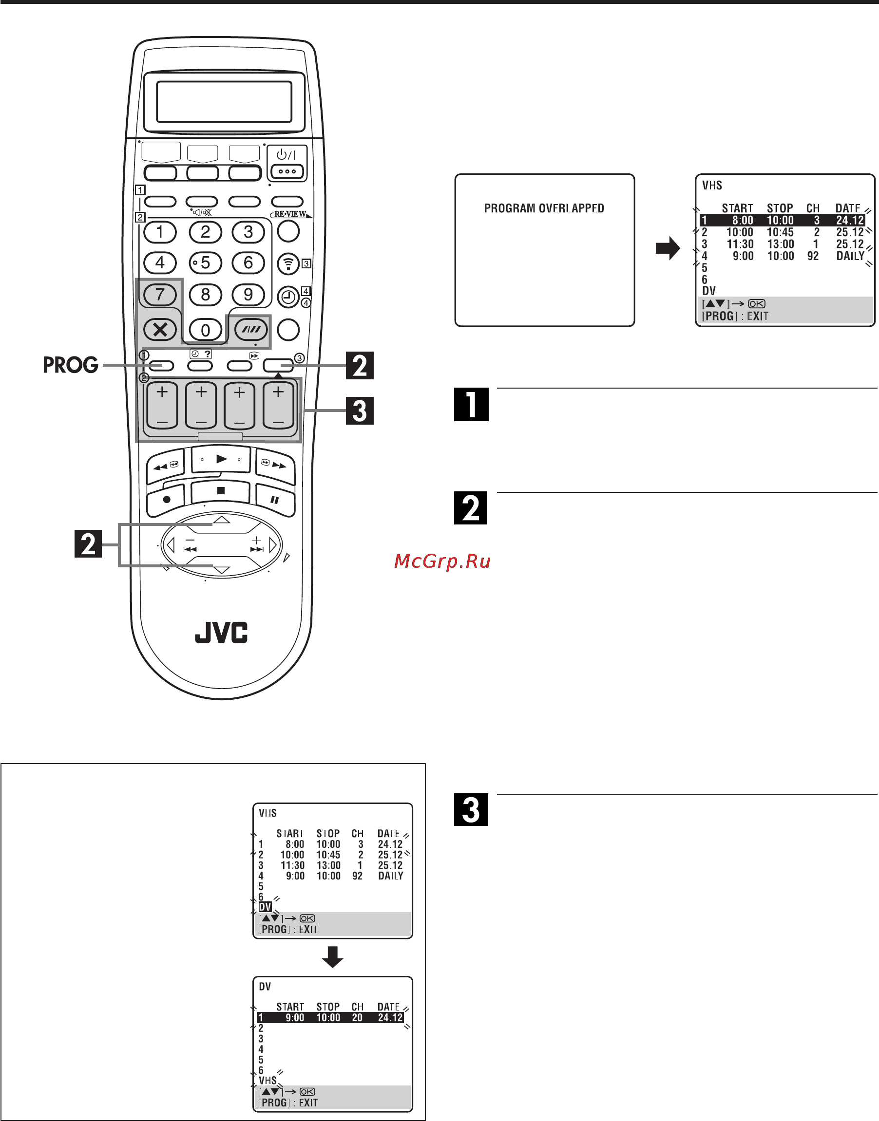 JVC HR-DVS3EU [43/92] Внимание