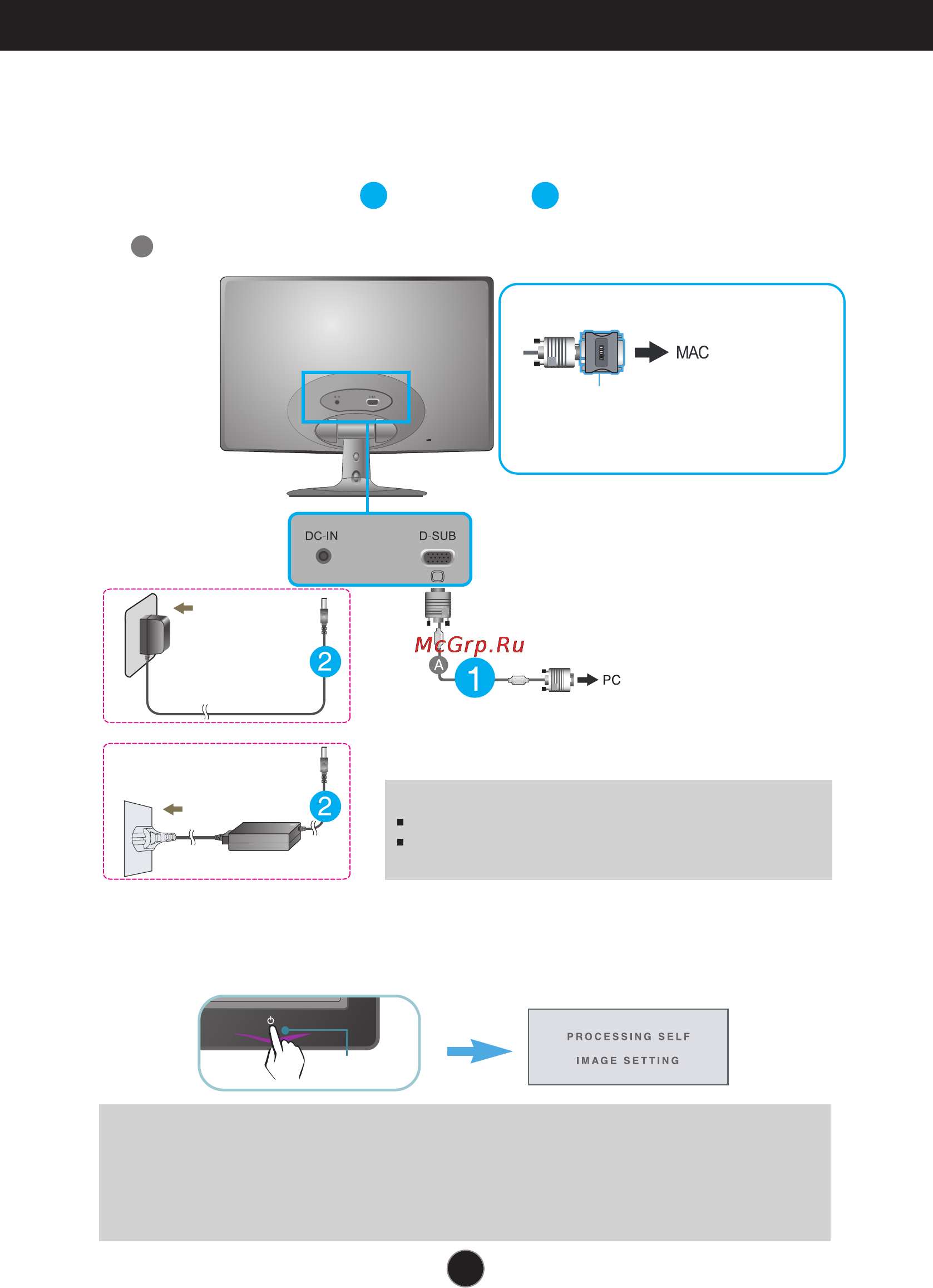 LG E2350S-PN [11/34] Connecting with the pc
