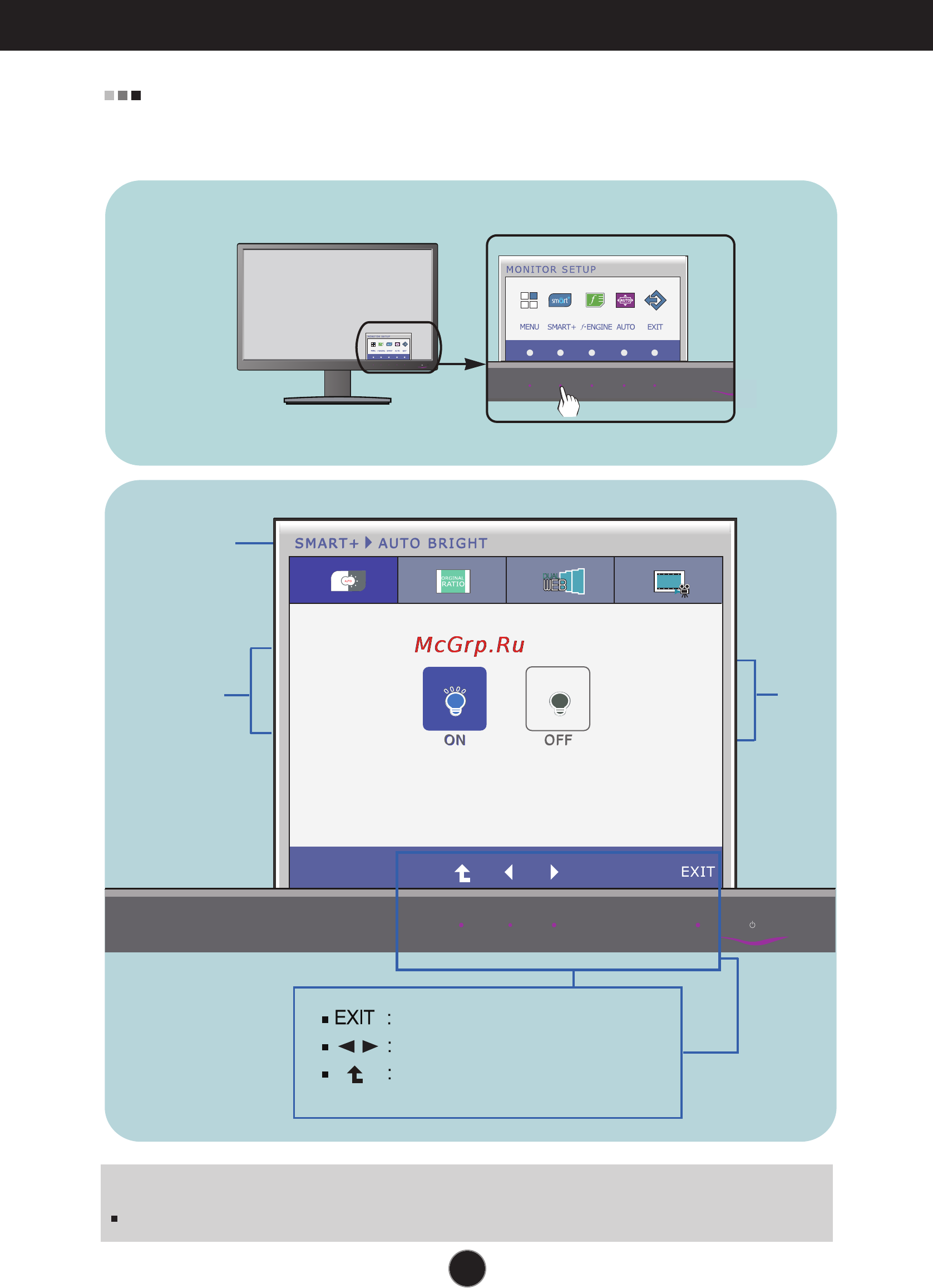 LG E2350S-PN [20/34] On screen display osd selection and adjustment