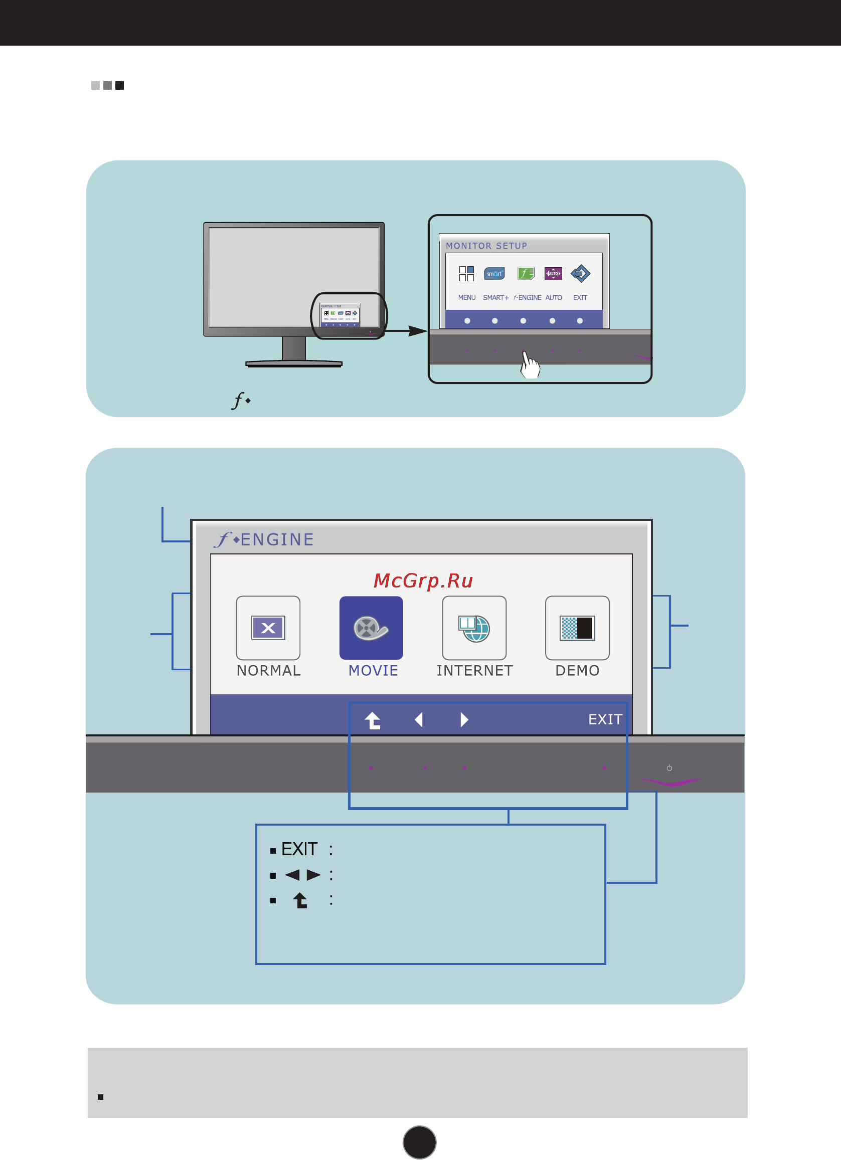LG E2350S-PN [23/34] On screen display osd selection and adjustment