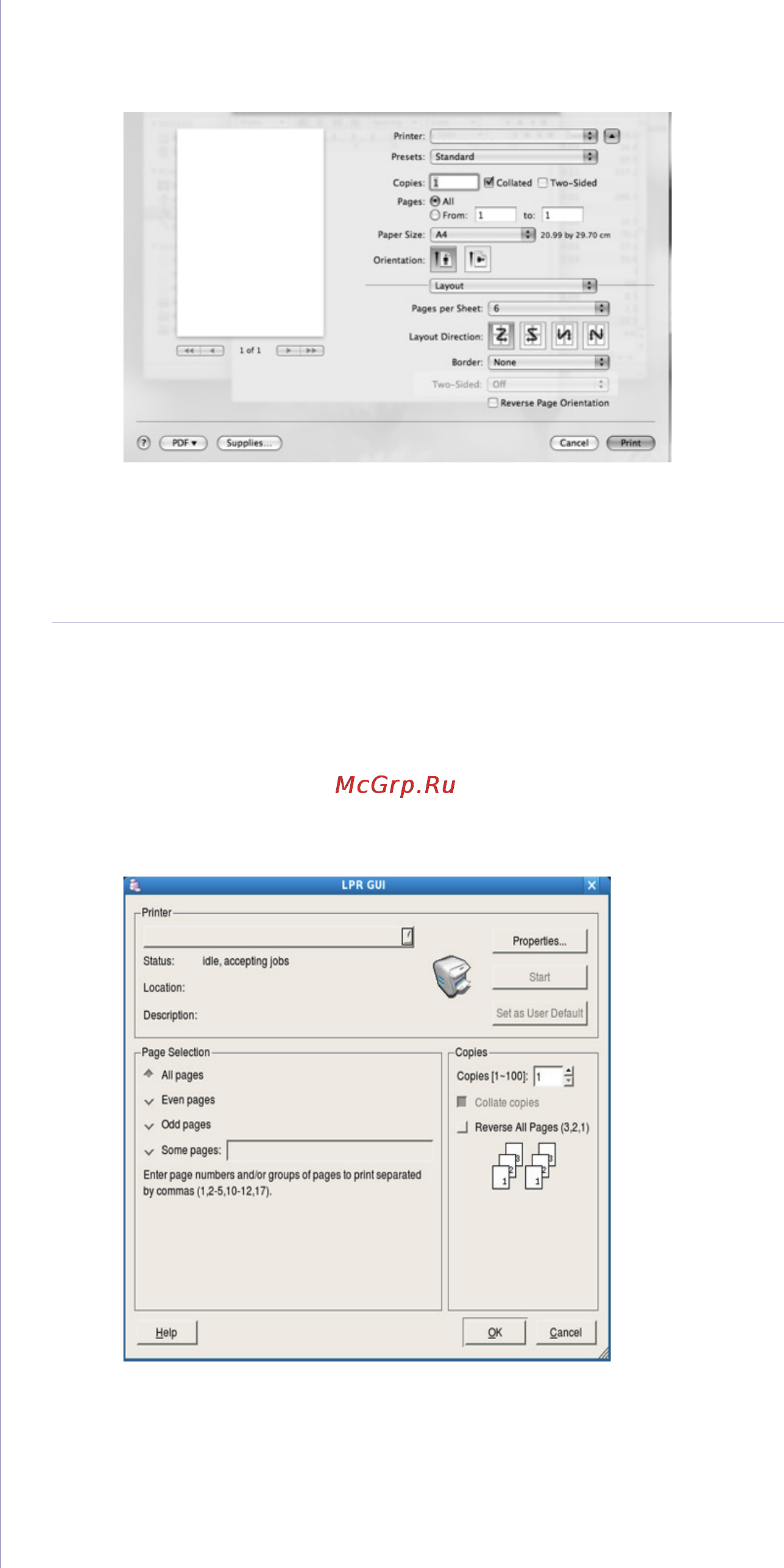 Samsung ML-1865W [42/73] Печать в операционной системе linux