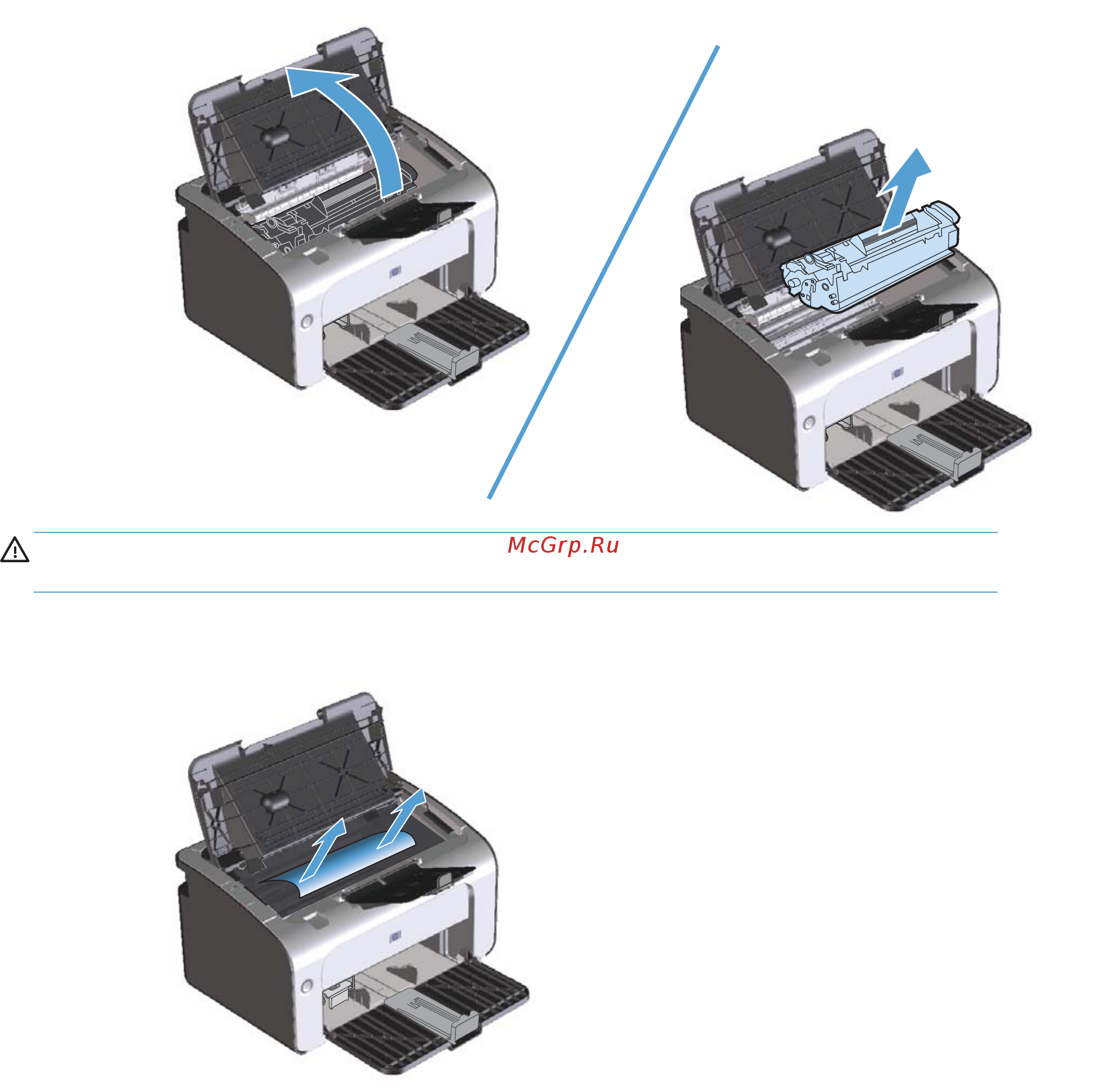 HP LASERJET PRO P1102W [110/174] Устранение замятий внутри устройства