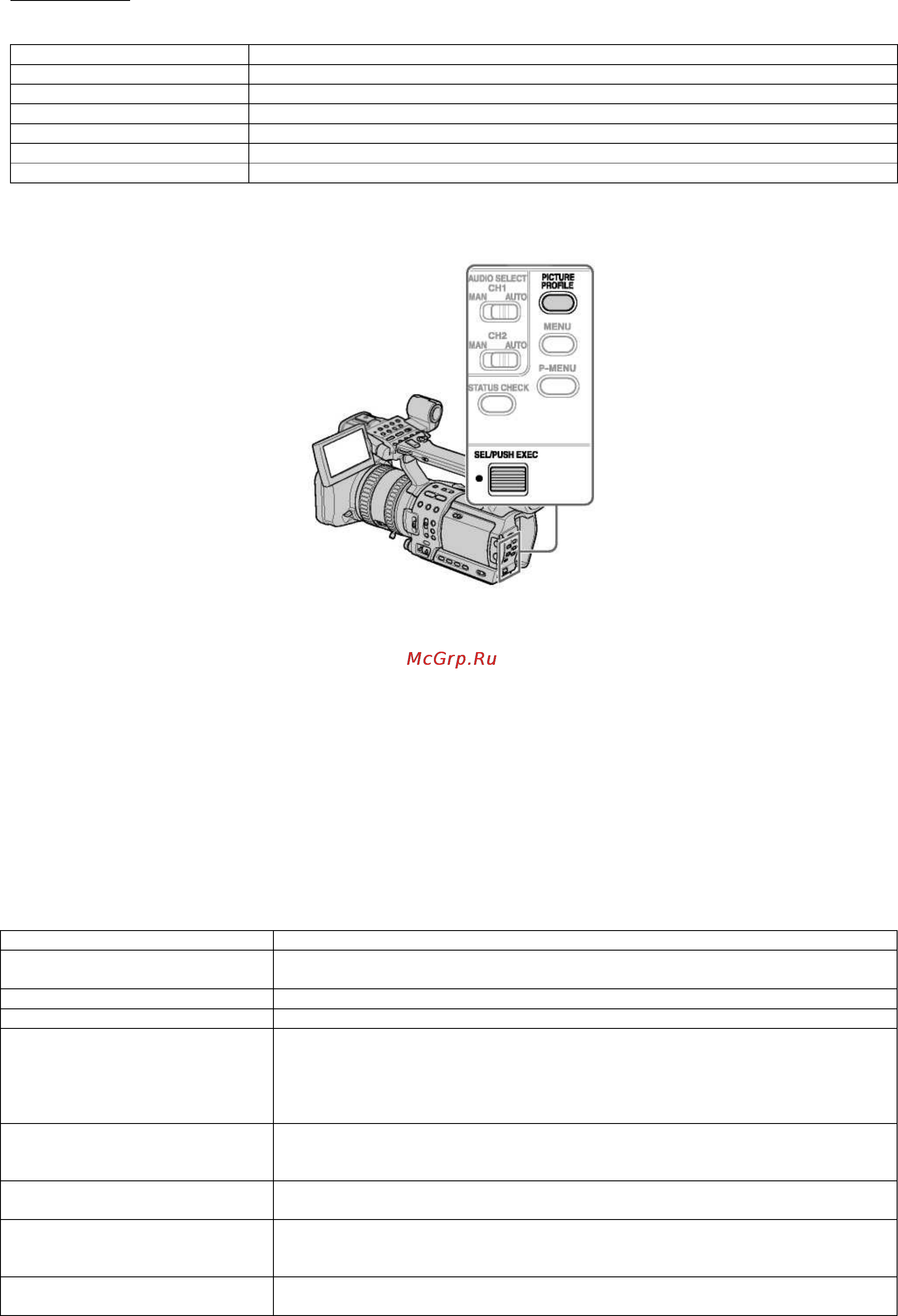 Sony HVR-Z1E Инструкция по эксплуатации онлайн [40/135] 15556
