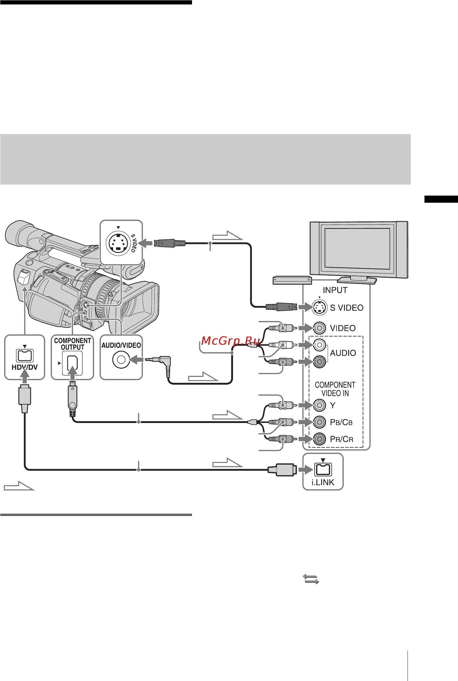 Sony HDR-FX1E [53/132] Воспроизведение изображения на экране телевизора