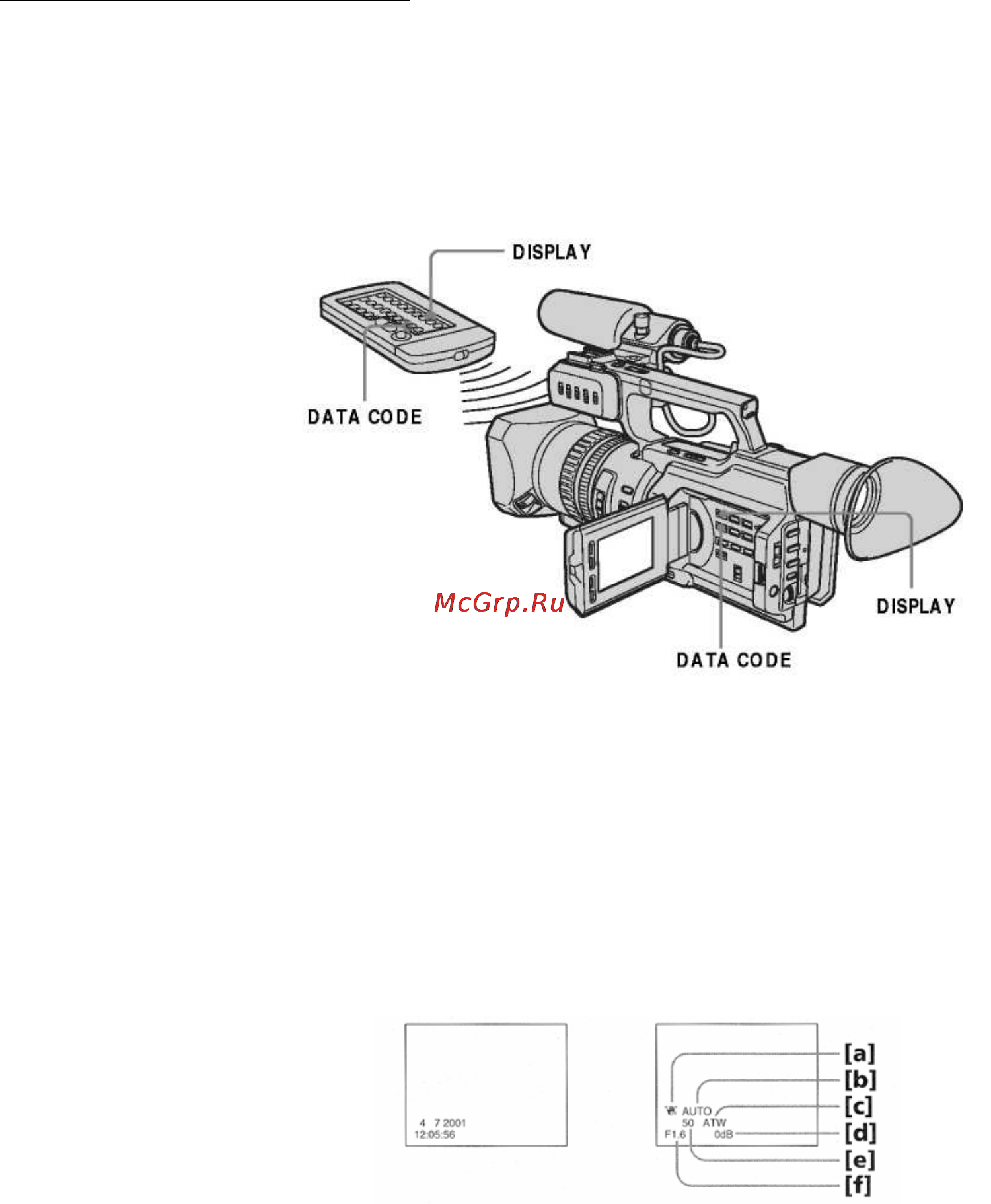 Sony DSR-PD170P Инструкция по эксплуатации онлайн [27/139] 15579