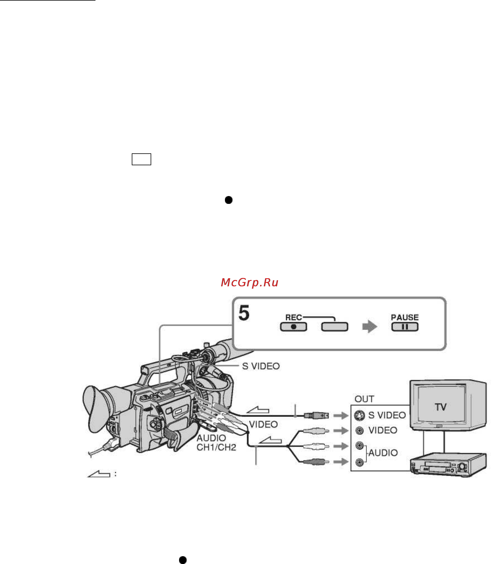 Sony DSR-PD170P [67/139] Запись видео или тв программ