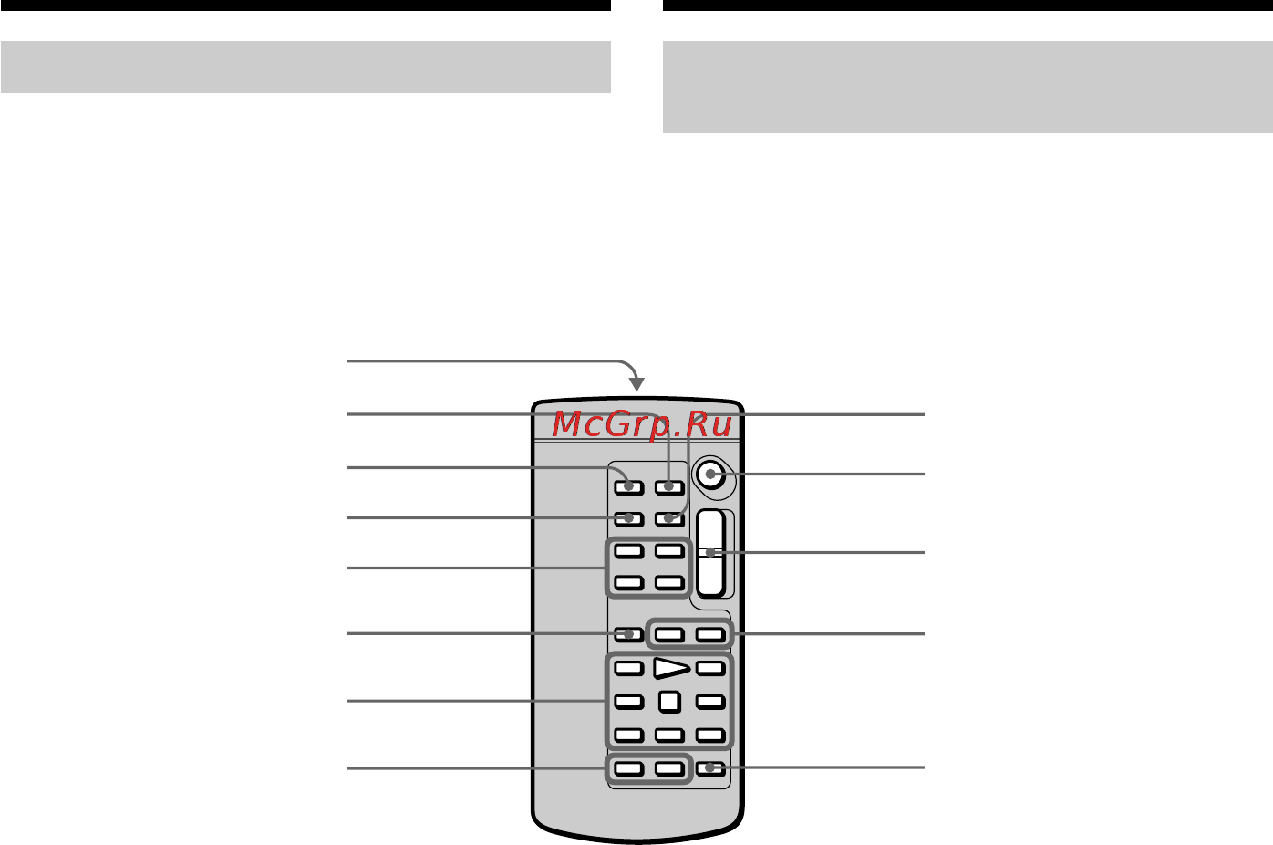 Sony DCR-VX2100E [252/260] Identifying the parts and controls