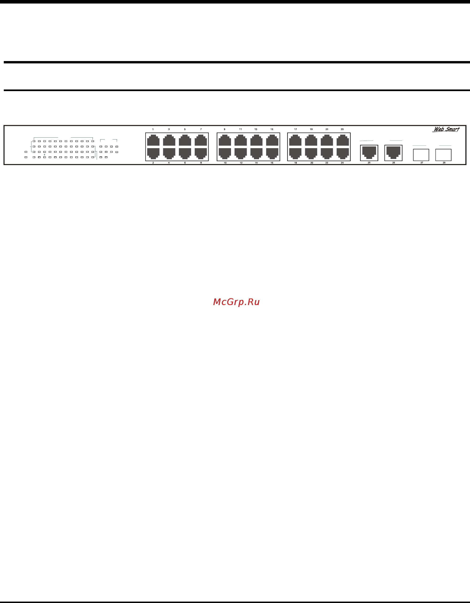 Trendnet TEG-2224WS [19/46] Front panel