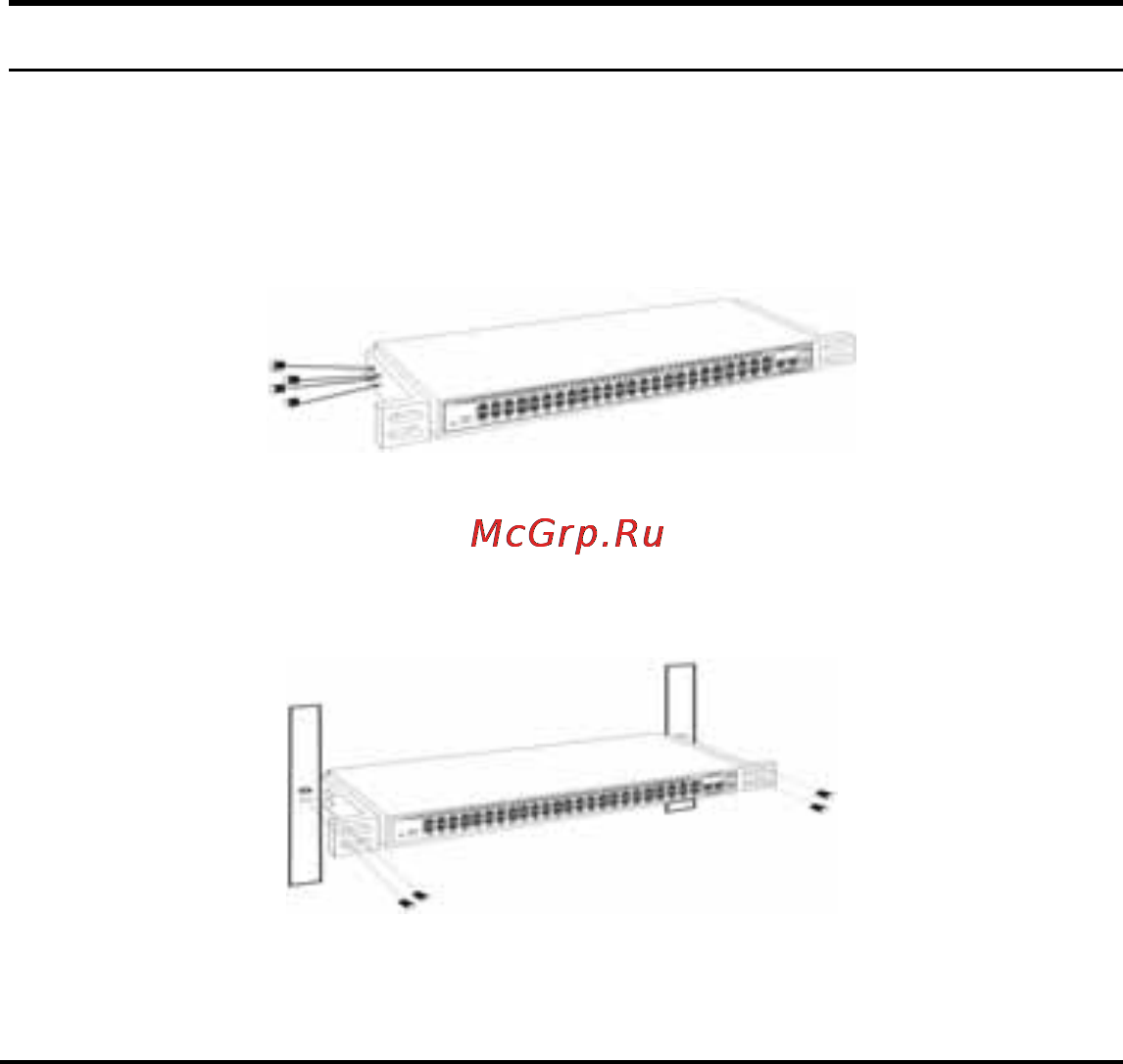 Trendnet TEG-2248WS [11/46] Rack mounting