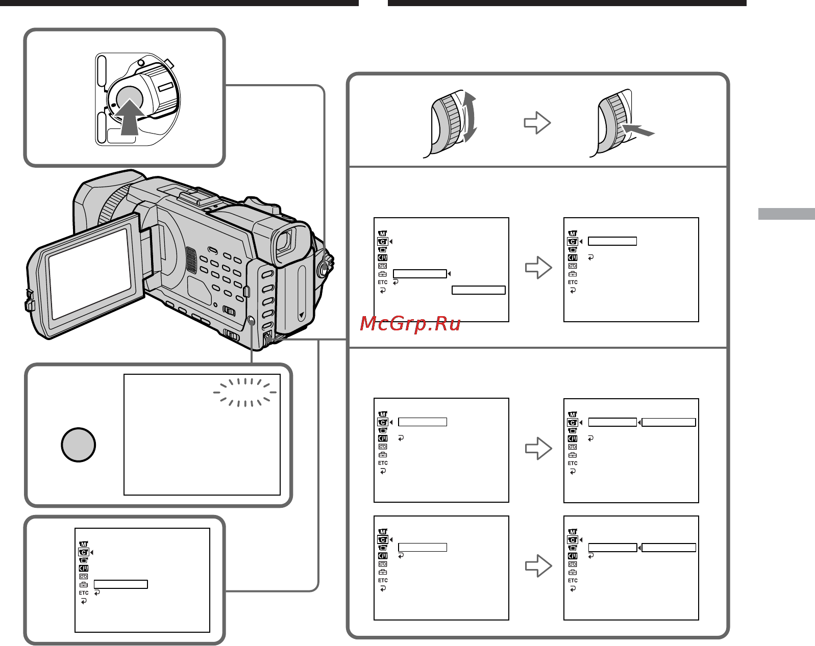 Sony DCR-TRV950E [105/348] Interval recording