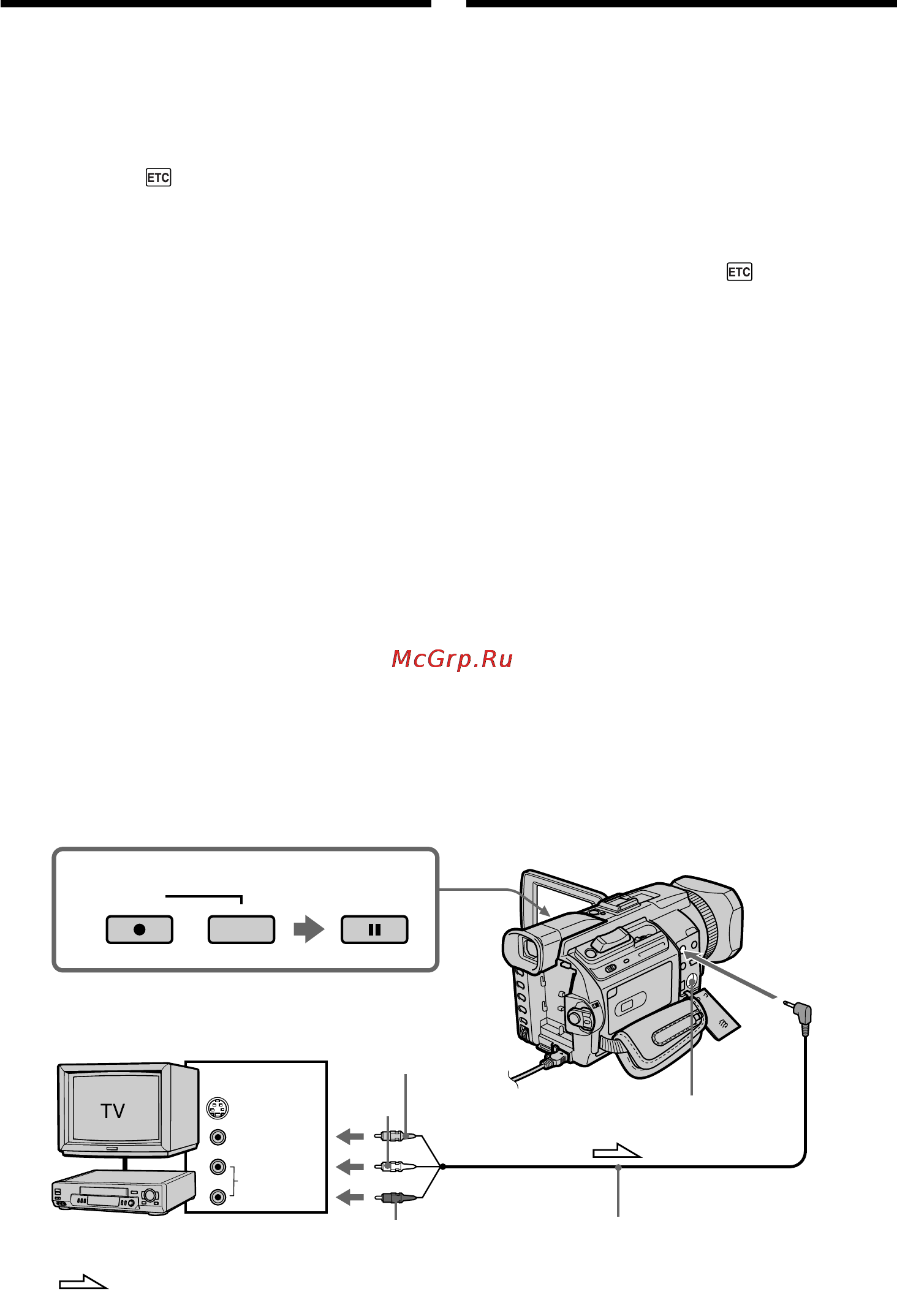 Sony DCR-TRV950E [142/348] Recording video or tv programmes