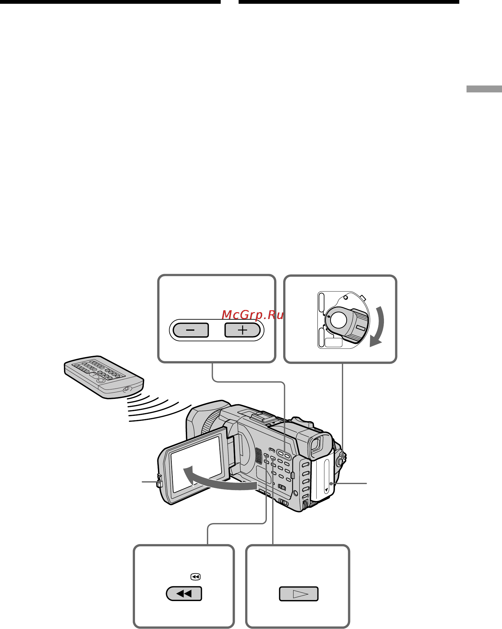 Sony DCR-TRV940E [53/348] Playing back a tape
