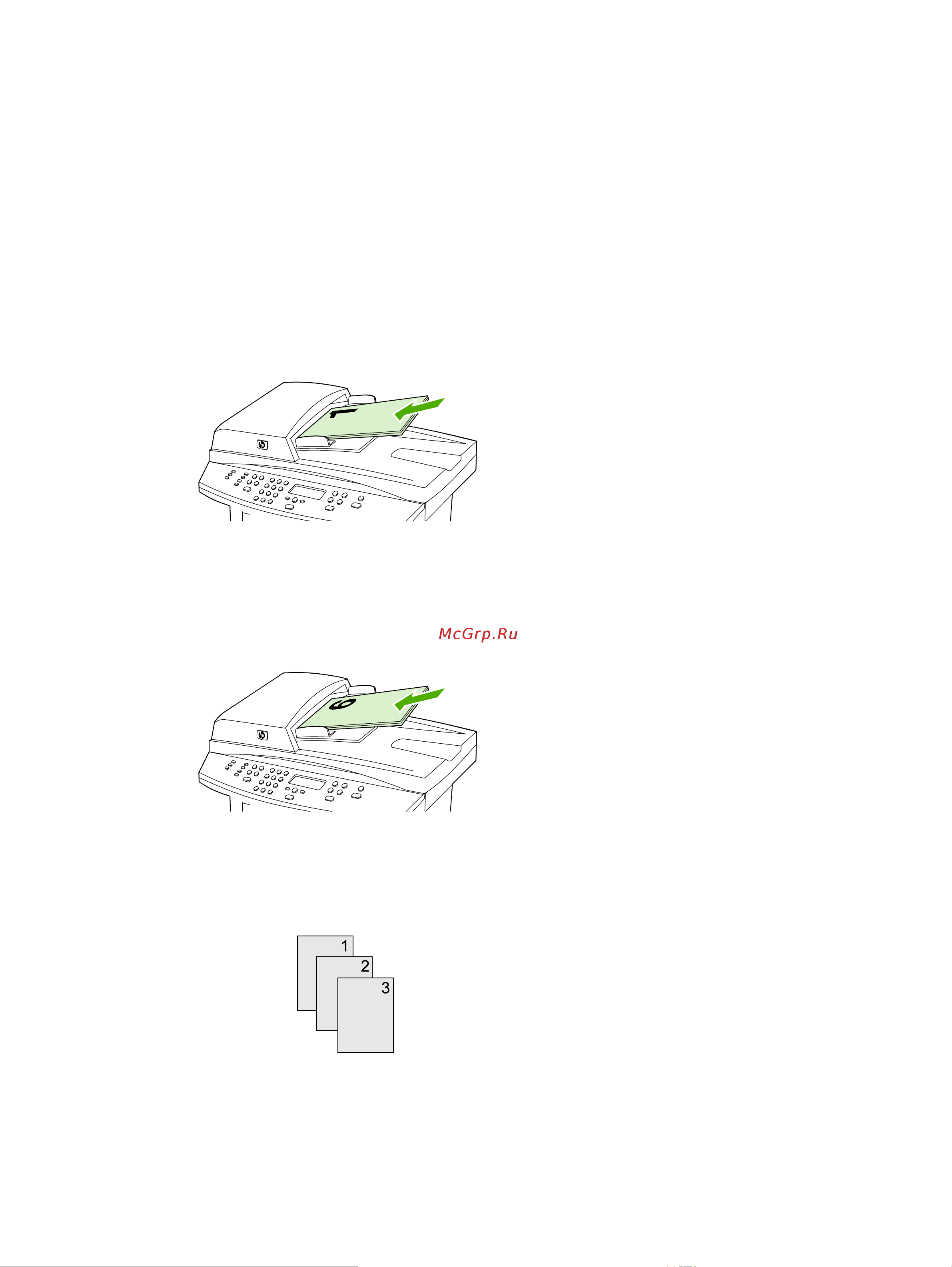 HP DESKJET 3050 WiFi [171/506] Копирование двусторонних документов многофункциональное устройство hp laserjet 3052 3055