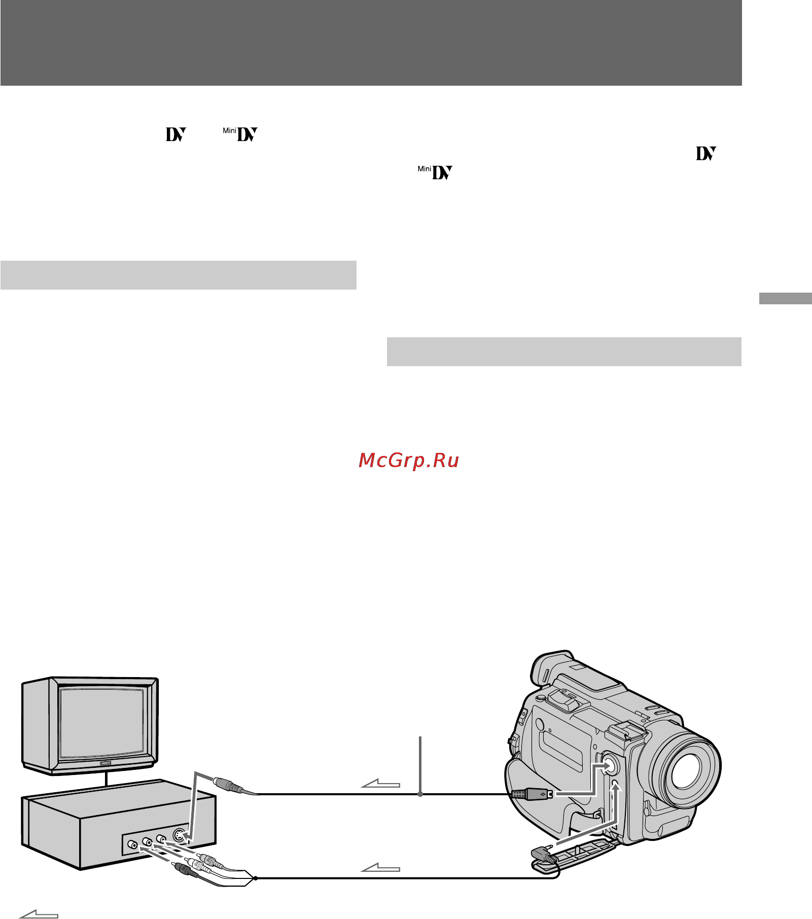 Sony DCR-TRV900E [105/200] Editing onto another tape