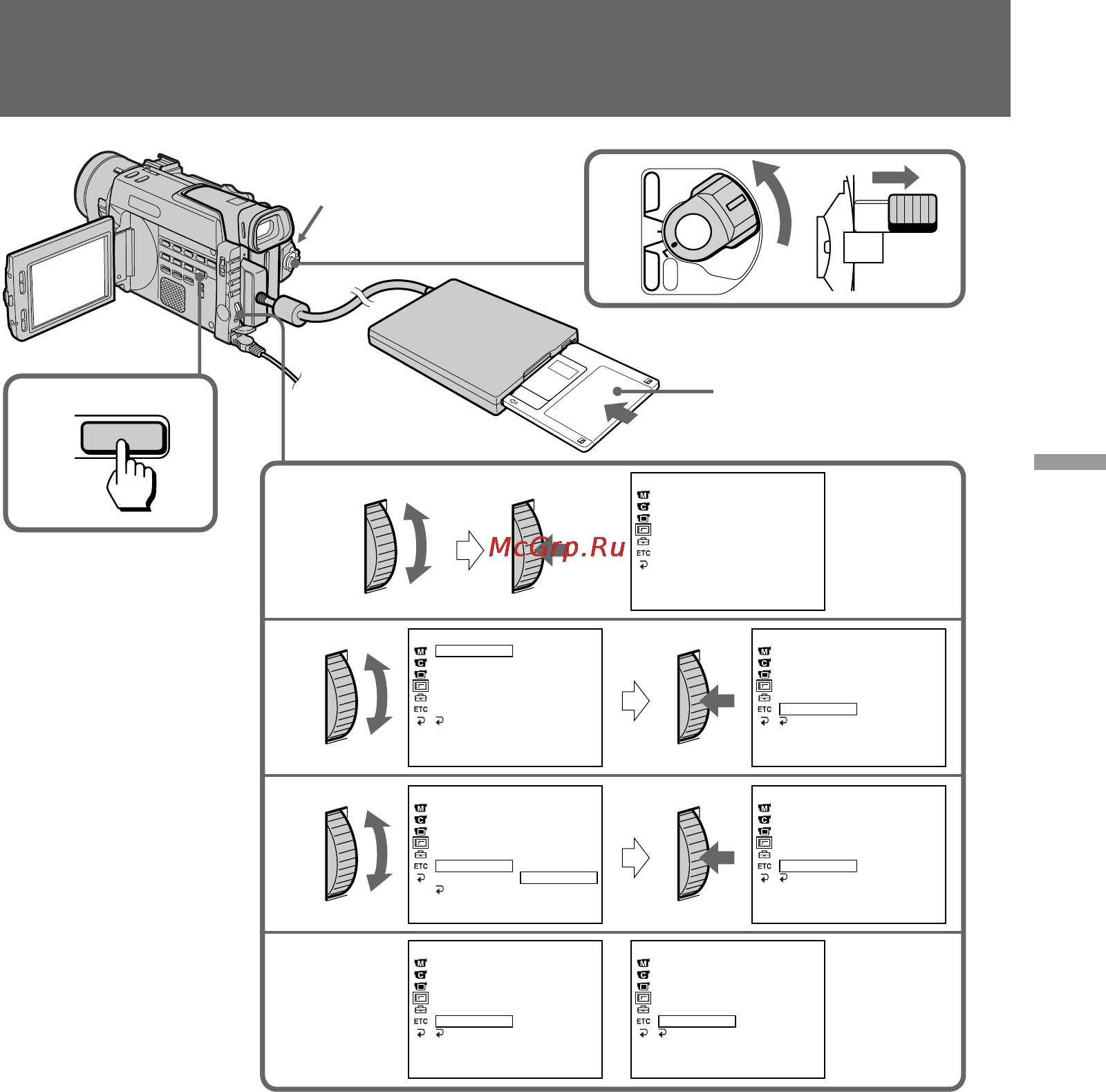 Sony DCR-TRV890E [127/200] Using the memory card slot introduction