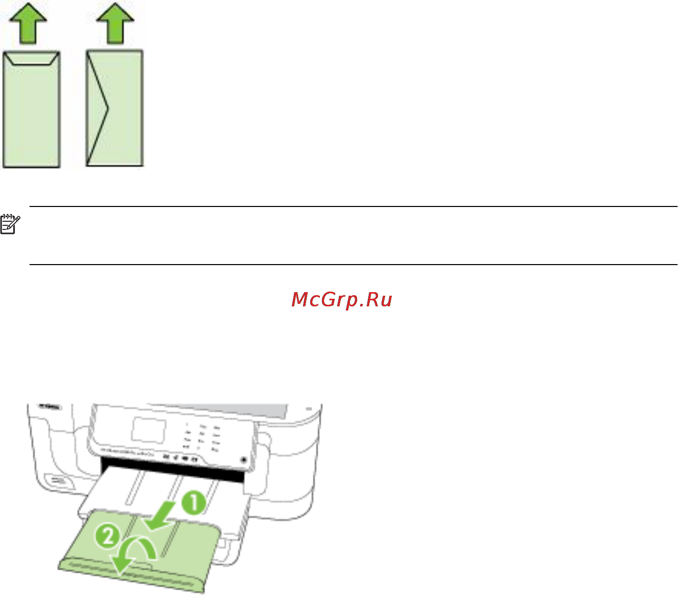 HP Officejet 6500A e-All-in-One E710a [29/280] Загрузка открыток и фотобумаги