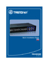 Trendnet TEG-448WS Инструкция по эксплуатации