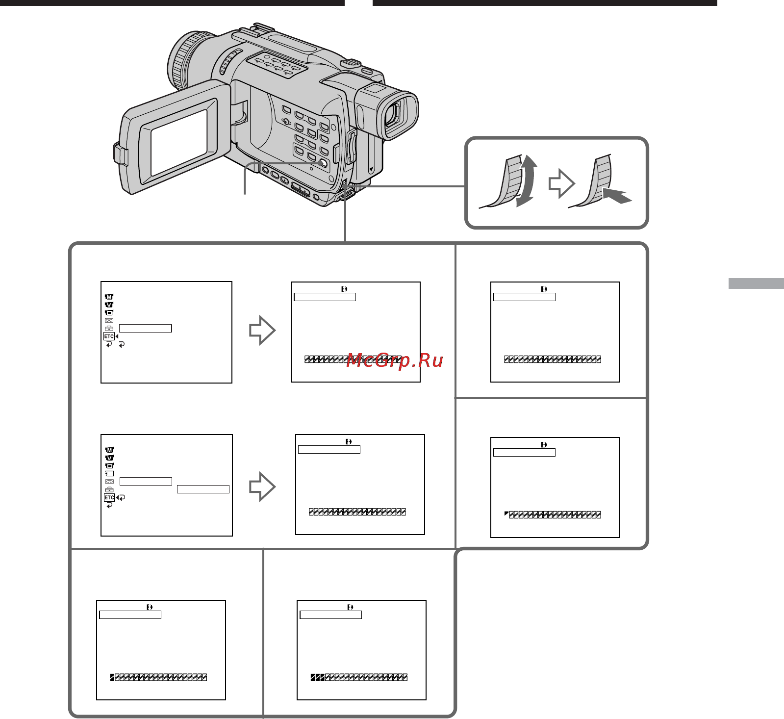 Sony DCR-TRV740E [111/288] Dubbing only desired scenes digital program editing on tapes