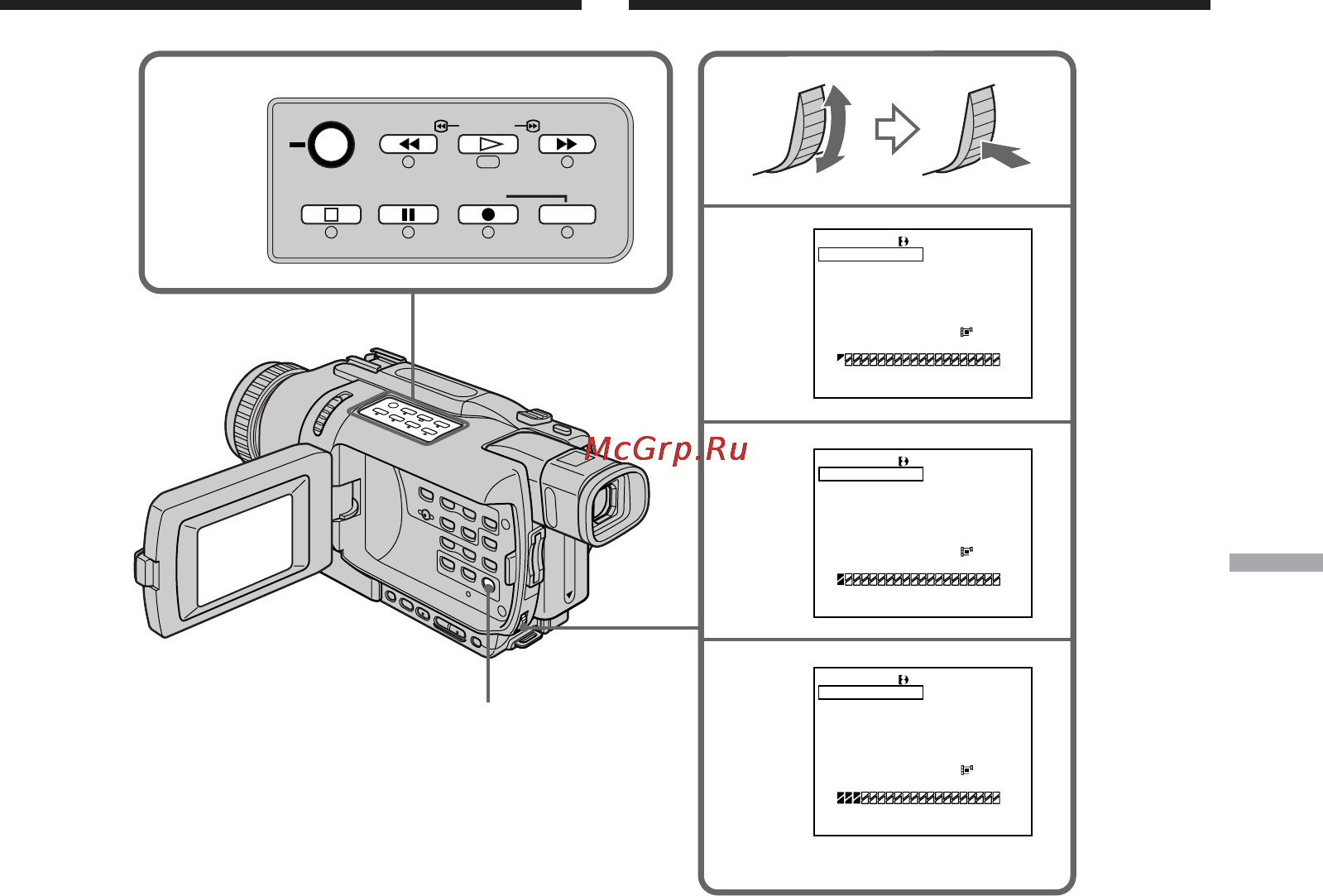 Sony DCR-TRV740E [197/288] Recording edited pictures as a moving picture digital program editing on memory stick s