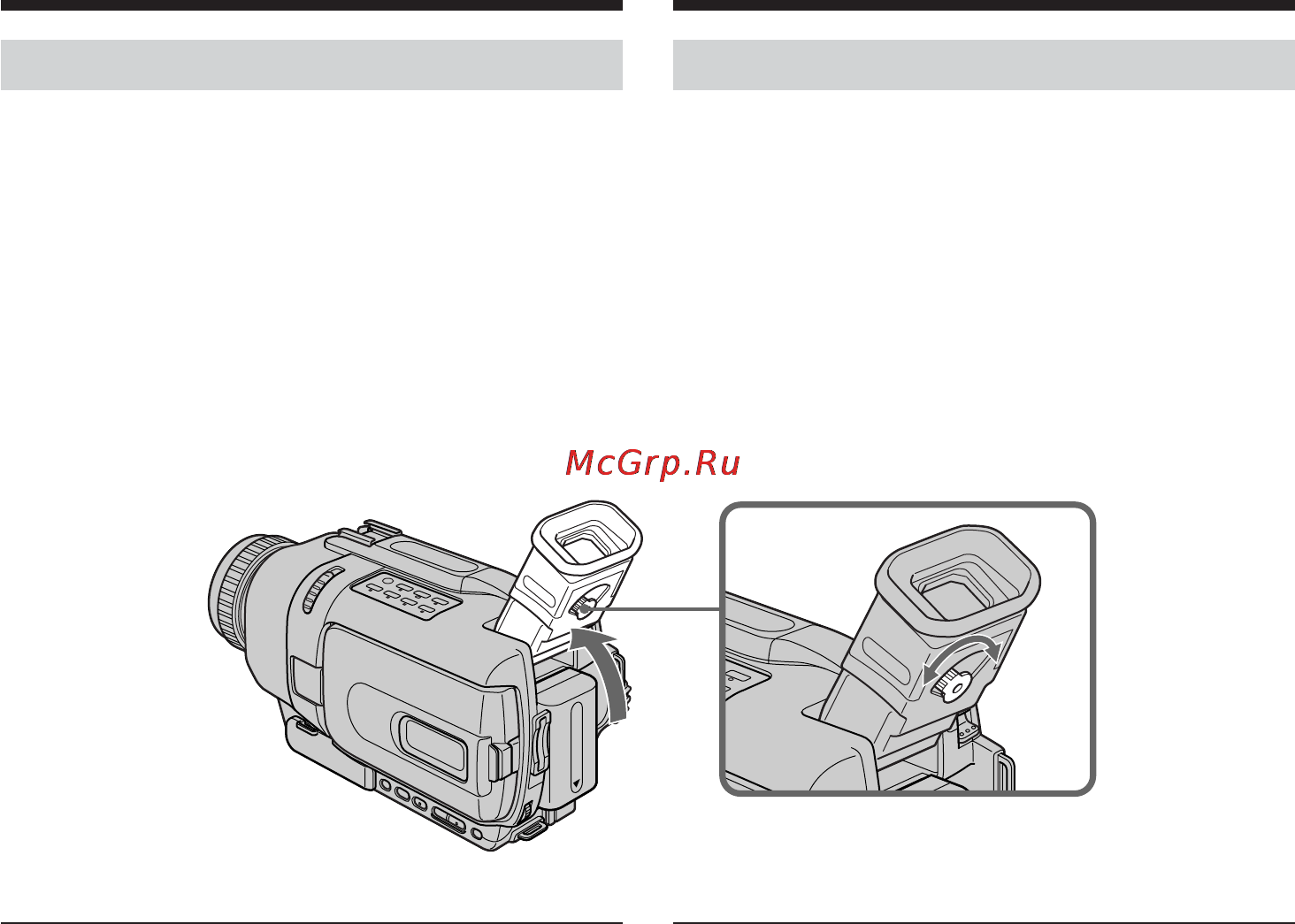 Sony DCR-TRV240E [34/288] Adjusting the viewfinder